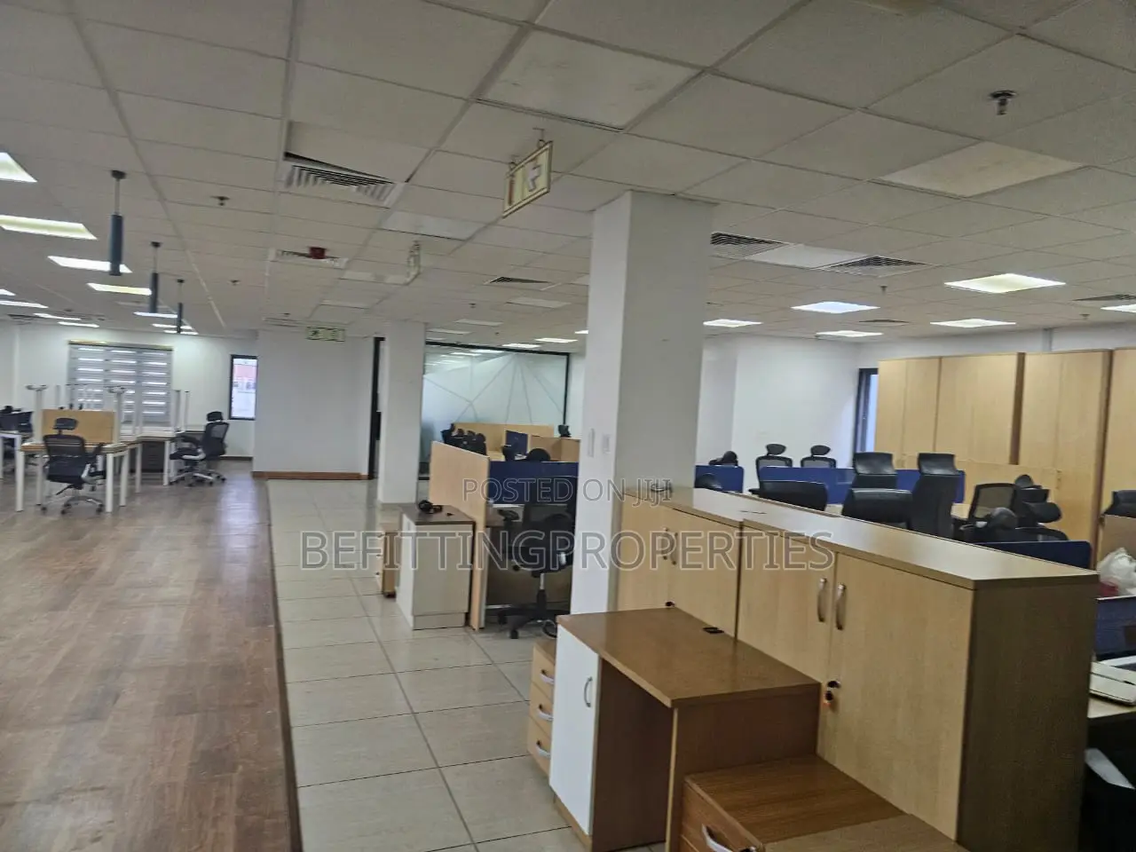 Clean, 280sqm Open-plan Serviced Furnished in Mobolaji Bank Anthony Way
