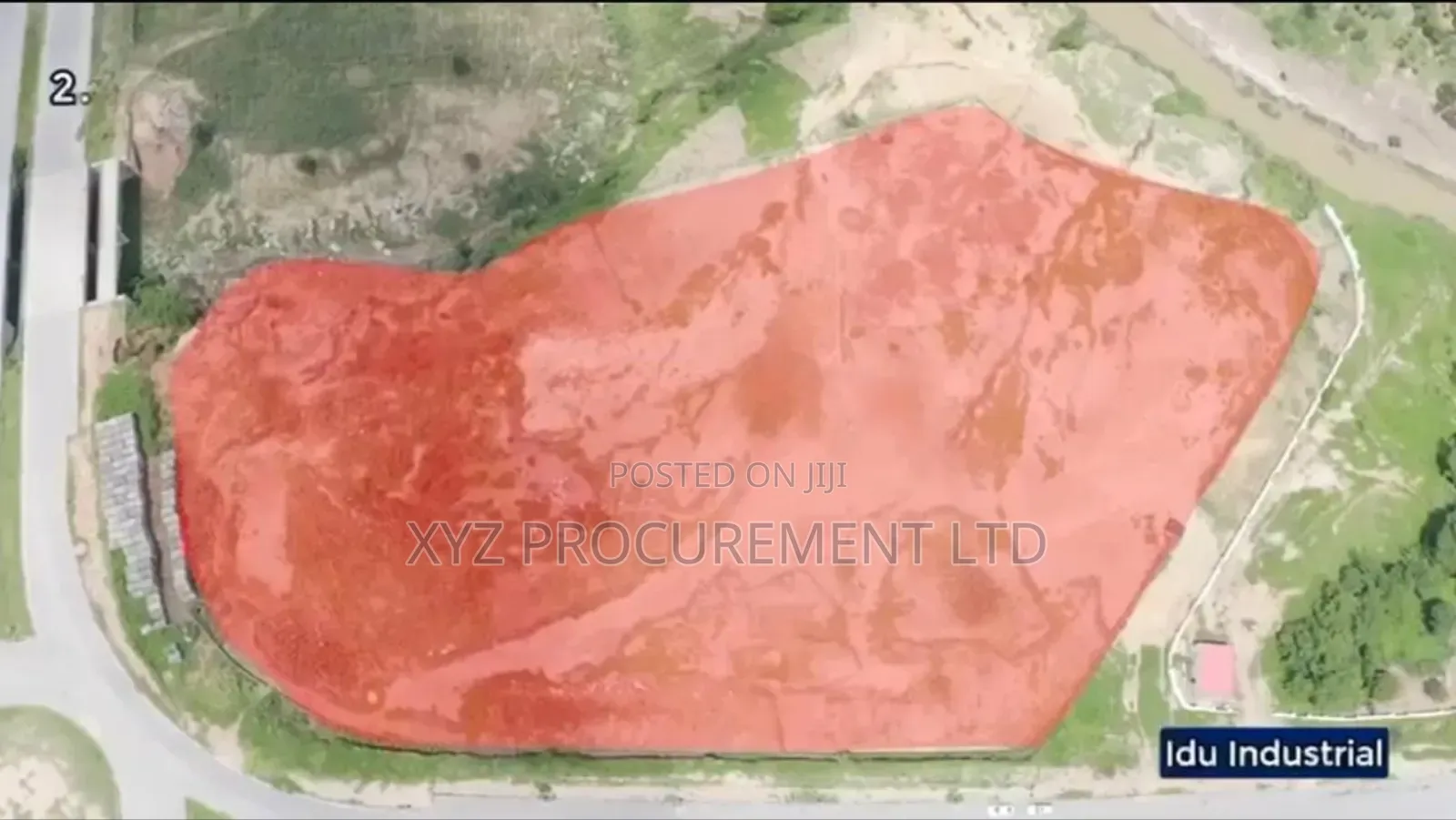 2.49 Hectare Commercial/Industrial C of O Plot Idu in Idu Industrial