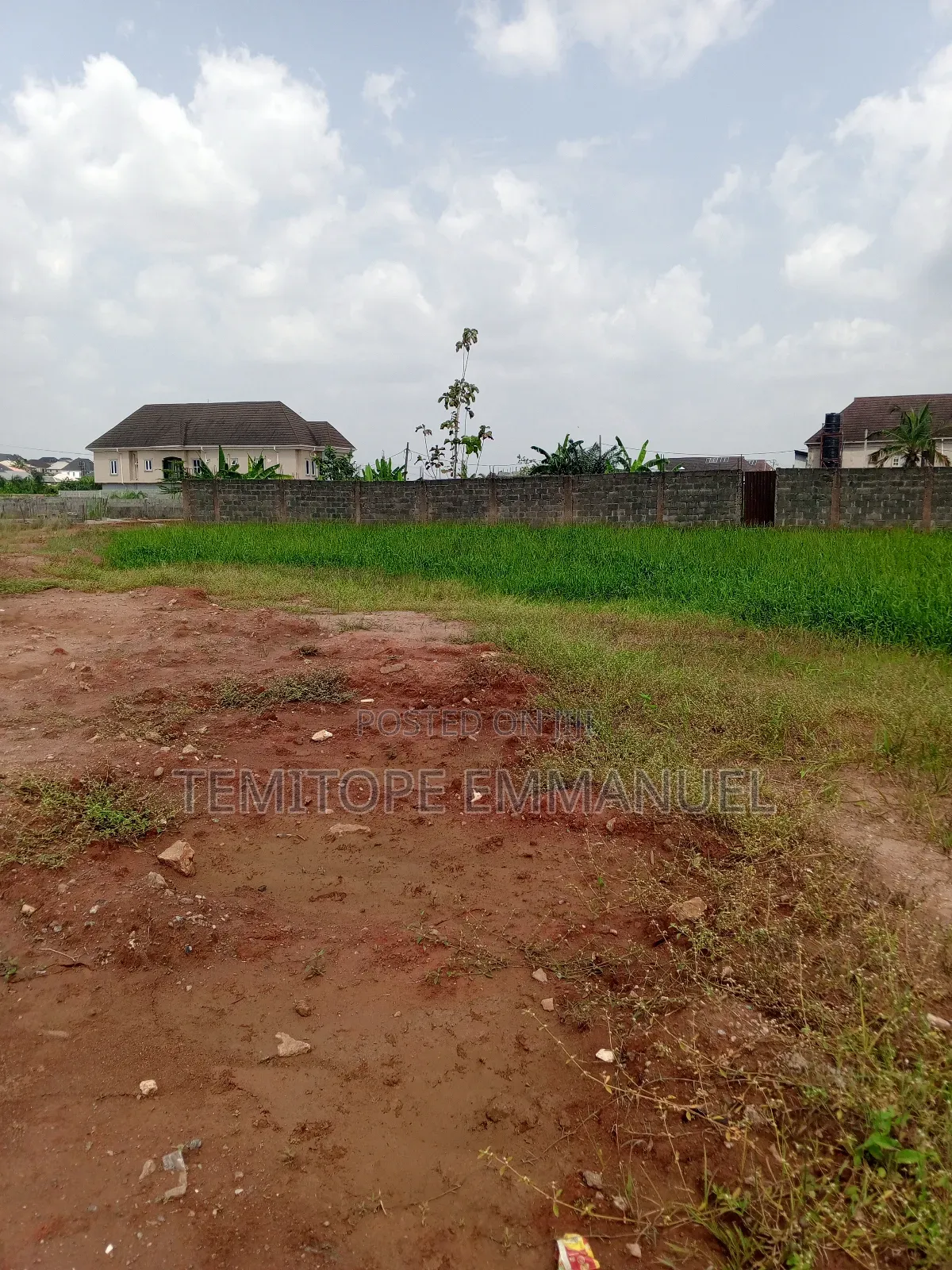 Nice Per Plot Land on the Road Suitable for Residential in Iseri Olofin