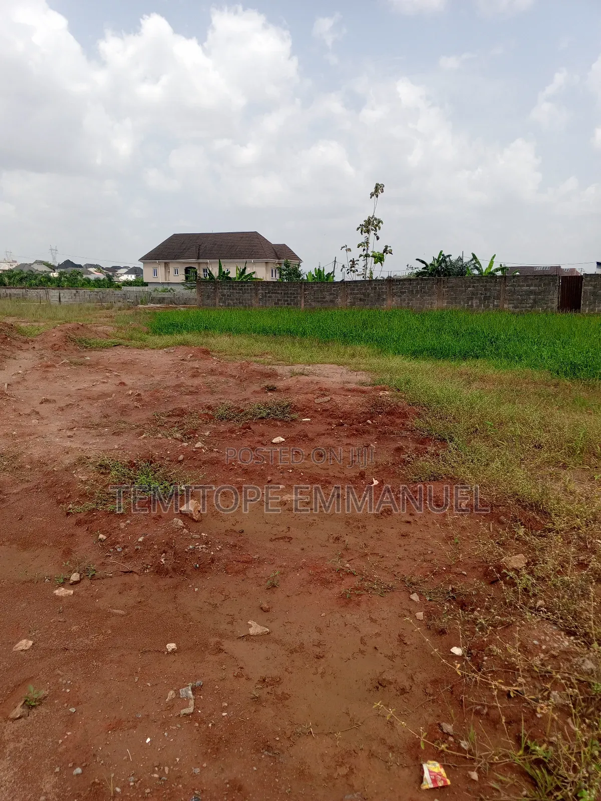 Nice Per Plot Land on the Road Suitable for Residential in Iseri Olofin