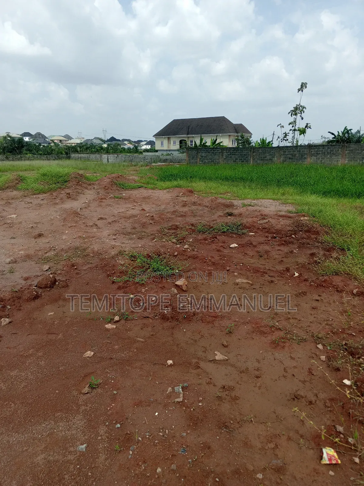 Nice Per Plot Land on the Road Suitable for Residential in Iseri Olofin