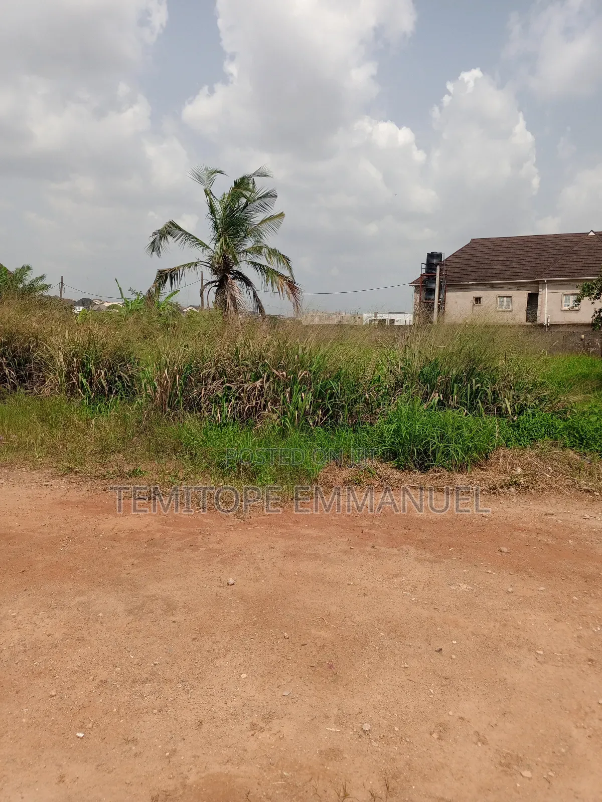 Plot of Land for Sale Close to Main Road in Iseri Olofin