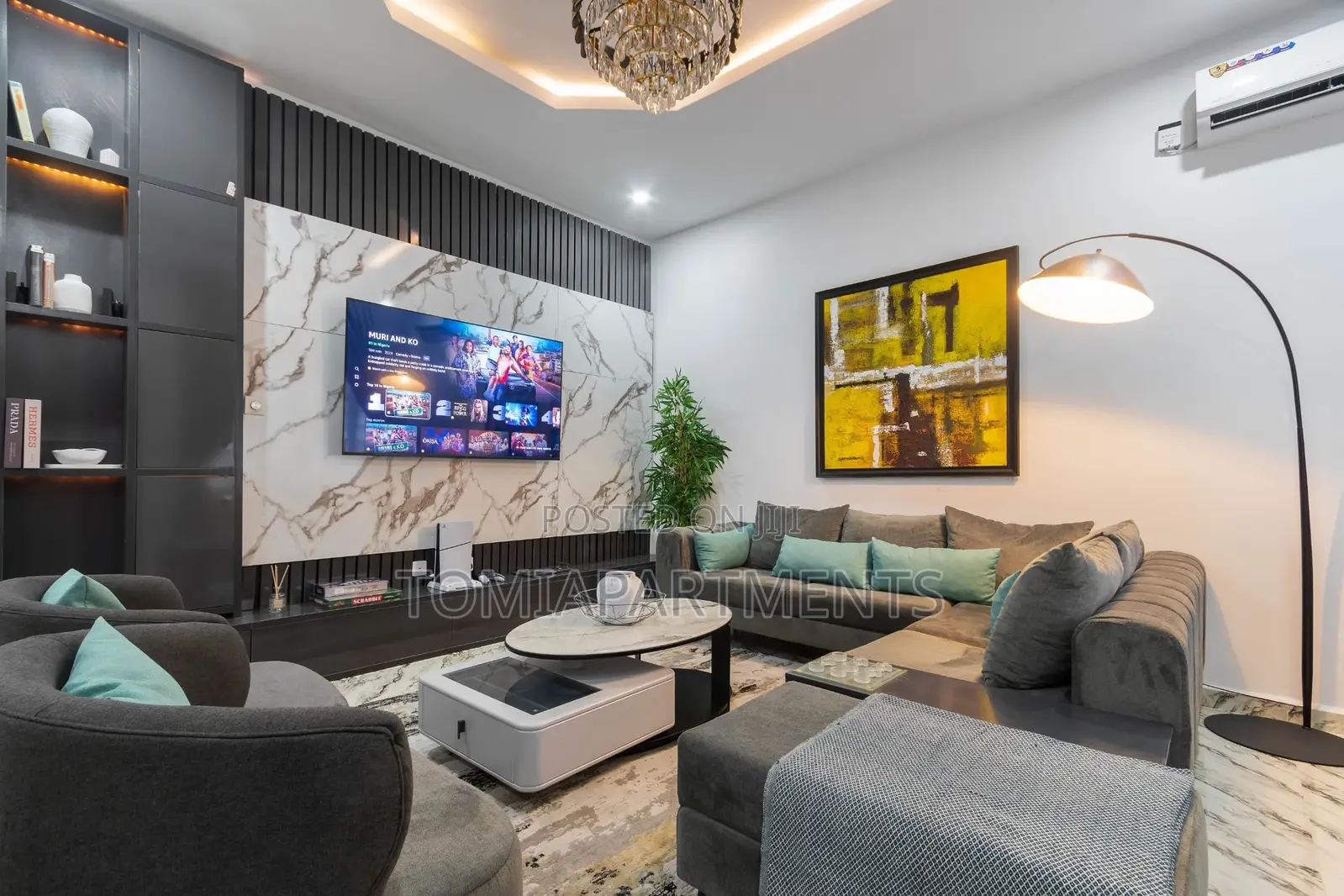 3 Bedroom Shortlet Apartment With Pool, Gym, Ps5 in Ikate in Lekki