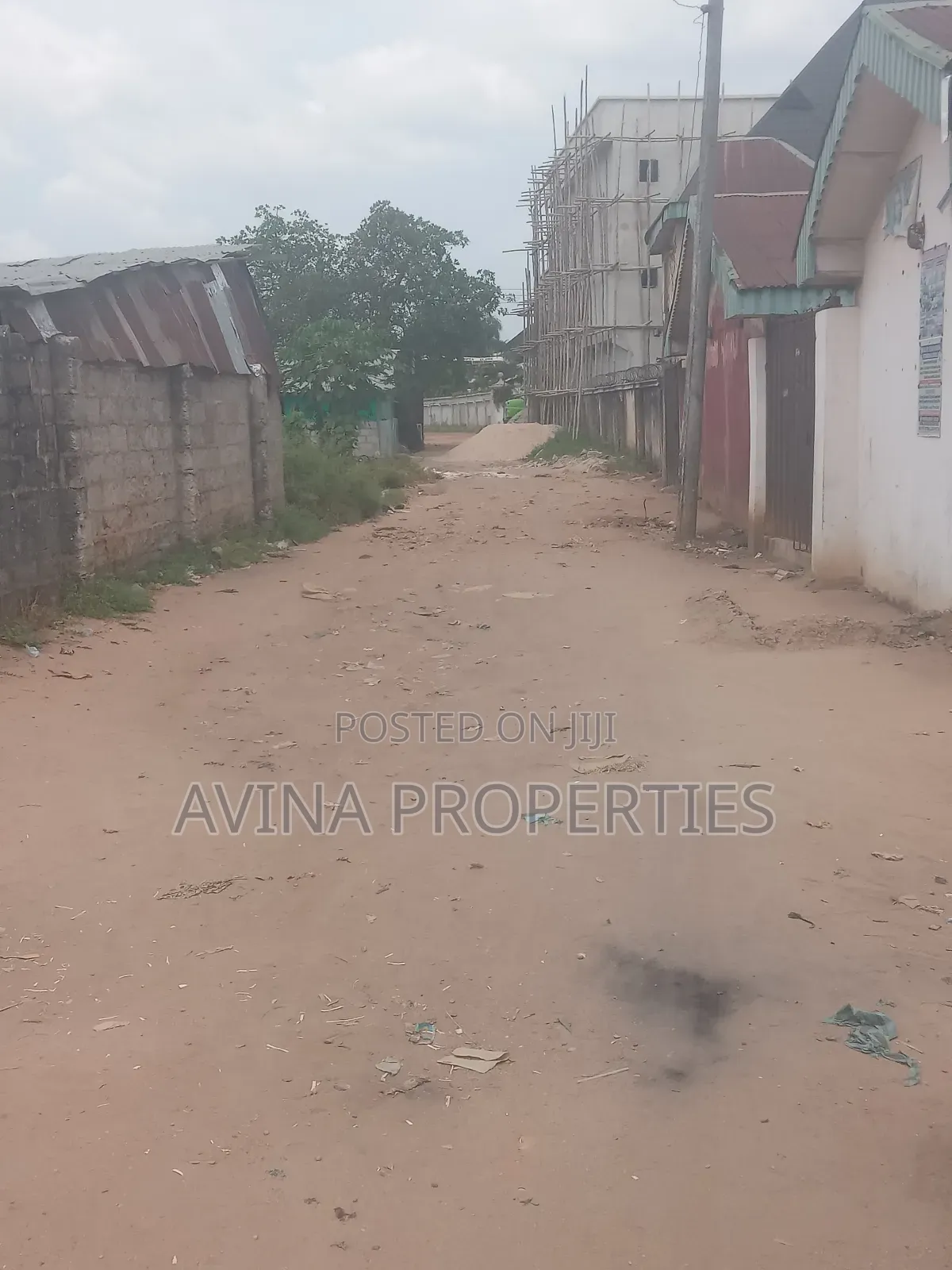 3 Plot of Lands Fence Round at Back of Legacy Hotel in Owerri