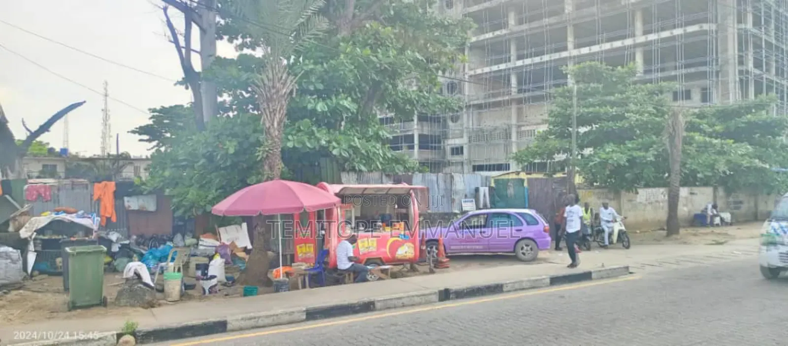 Commercial 3394sqm Land on the Road. C of O in Victoria Island