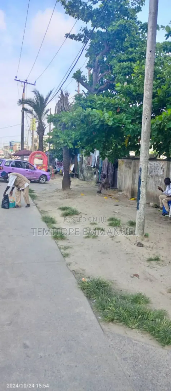 Commercial 3394sqm Land on the Road. C of O in Victoria Island