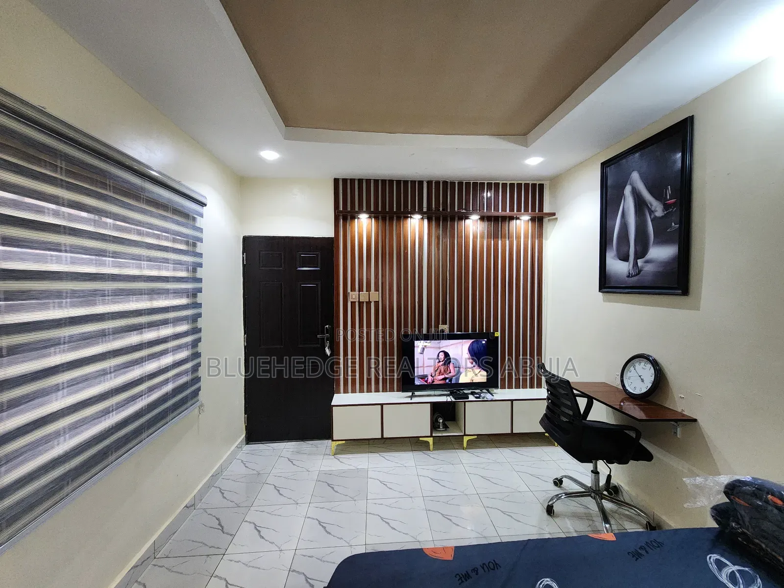 Fully Furnished Luxury Studio Apartment at Pw Kubwa, Abuja. in Kubwa