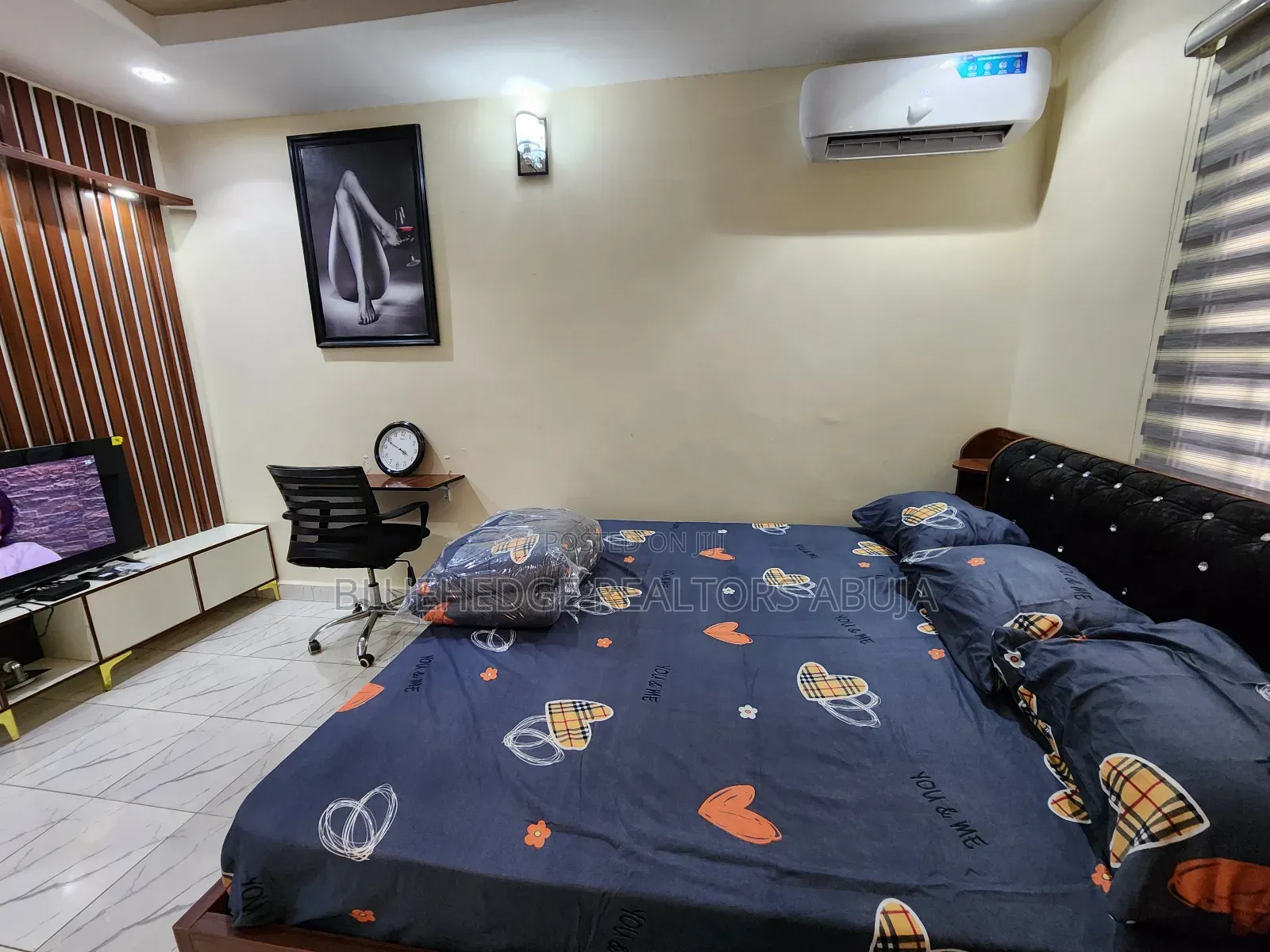 Fully Furnished Luxury Studio Apartment at Pw Kubwa, Abuja. in Kubwa