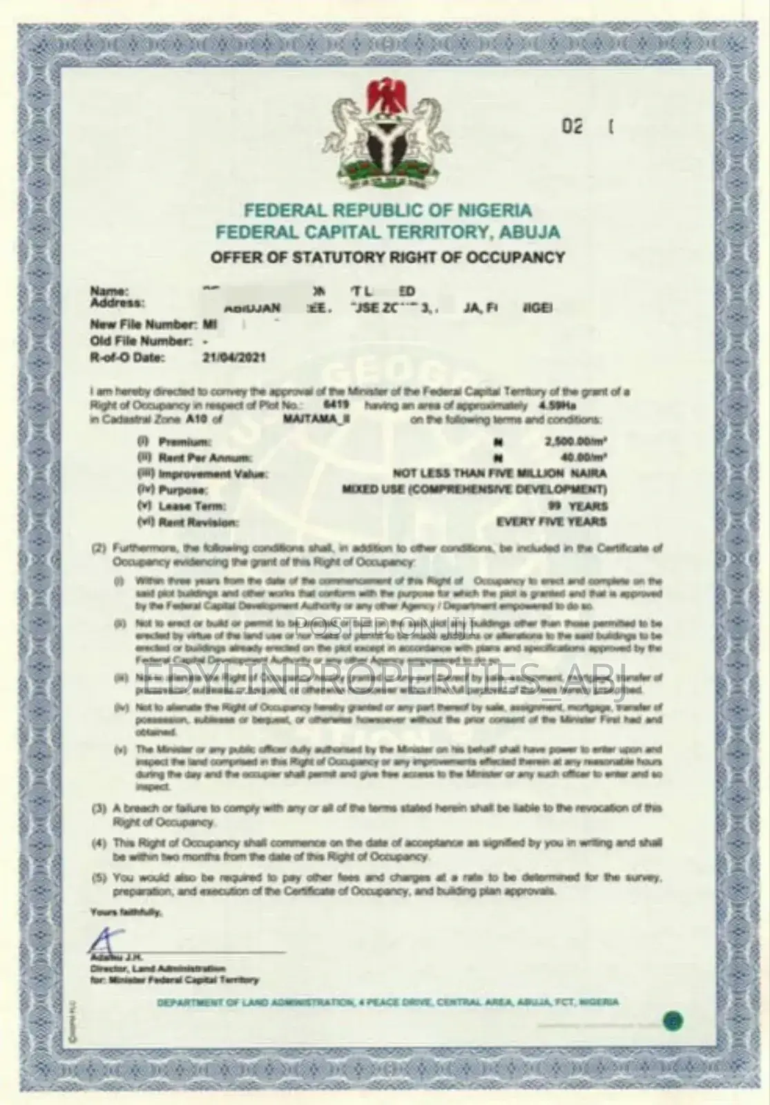Prime Property in Maitama Ii, Abuja in Maitama