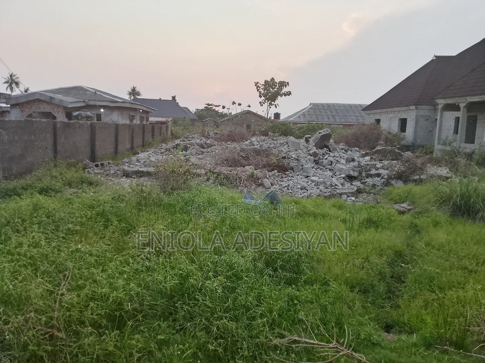 Full Plot of Land at Ikorodu Igbogbo Bayeku Per SQM 160/60 in Igbogbo