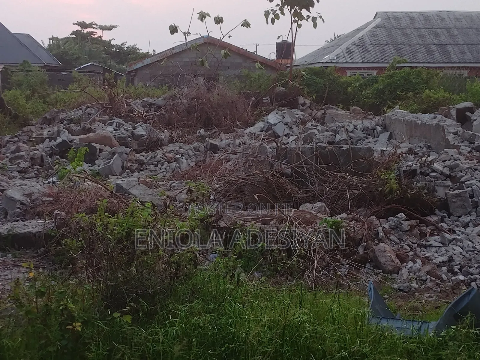 Full Plot of Land at Ikorodu Igbogbo Bayeku Per SQM 160/60 in Igbogbo