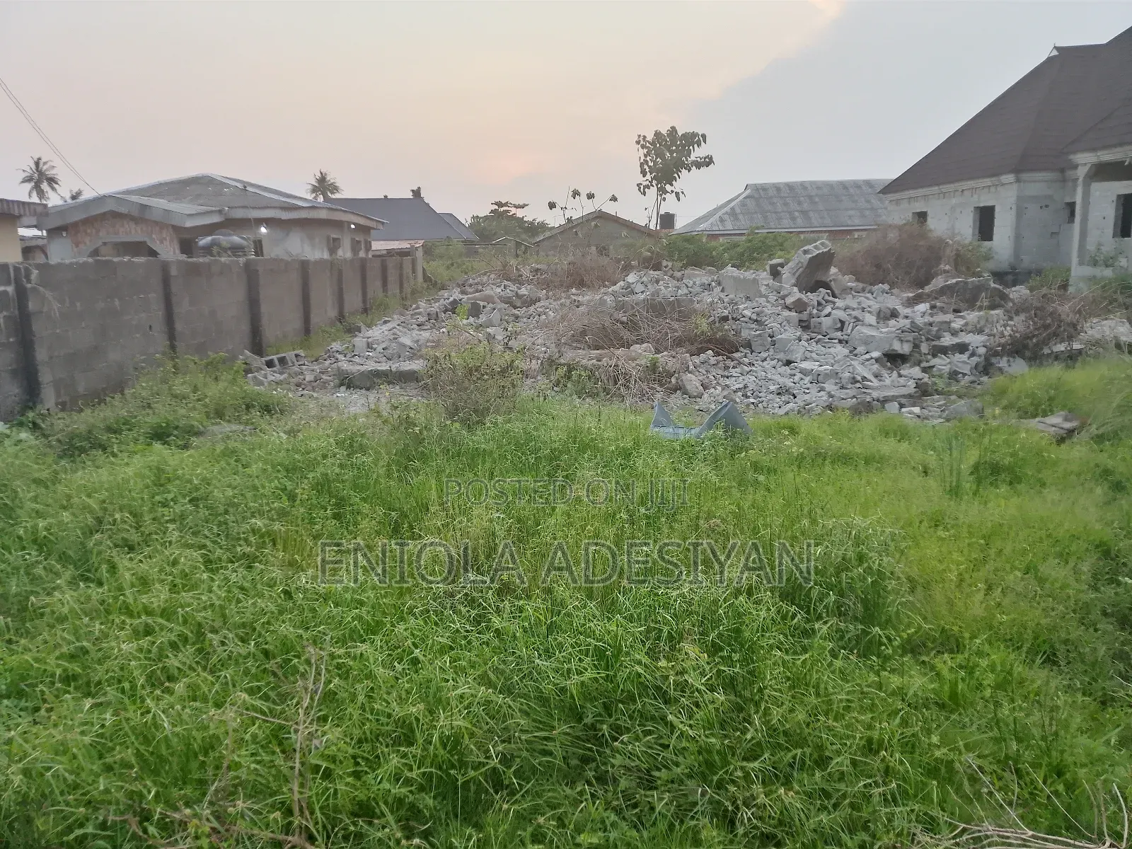 Full Plot of Land at Ikorodu Igbogbo Bayeku Per SQM 160/60 in Igbogbo