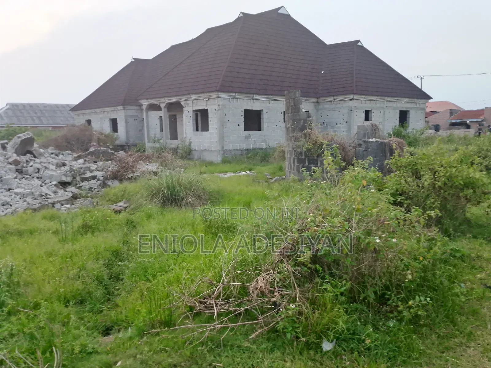 Full Plot of Land at Ikorodu Igbogbo Bayeku Per SQM 160/60 in Igbogbo