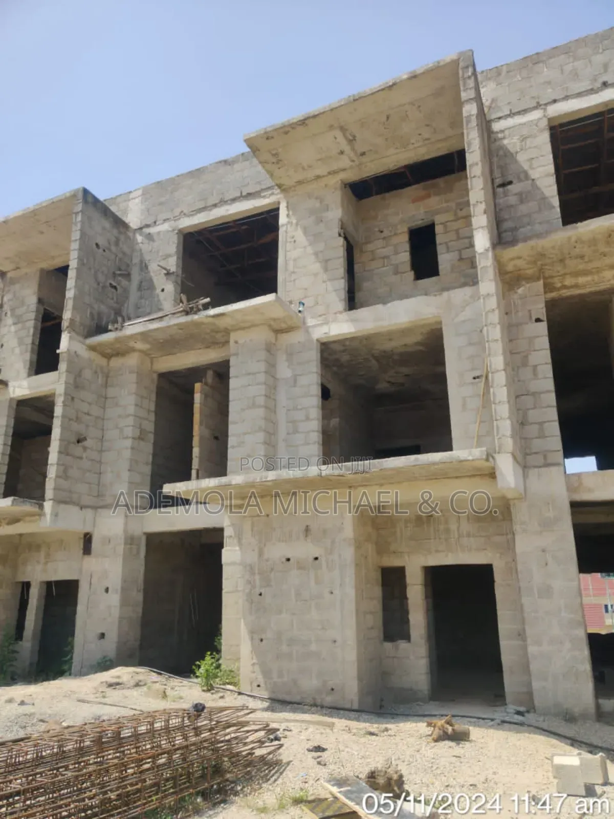 Advance Carcass of 4 Bedroom Terrace Duplex With BQ in Asokoro