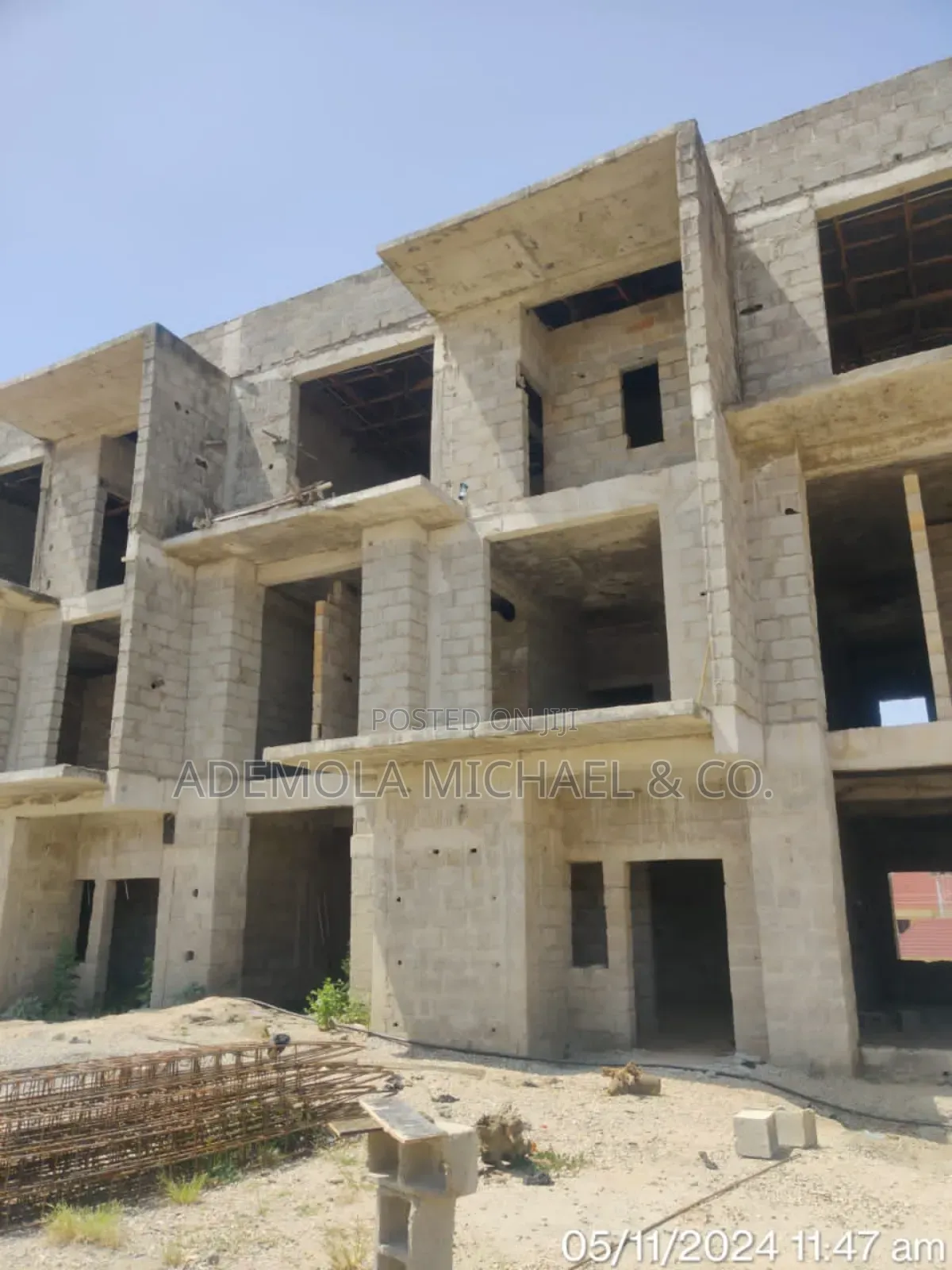 Advance Carcass of 4 Bedroom Terrace Duplex With BQ in Asokoro