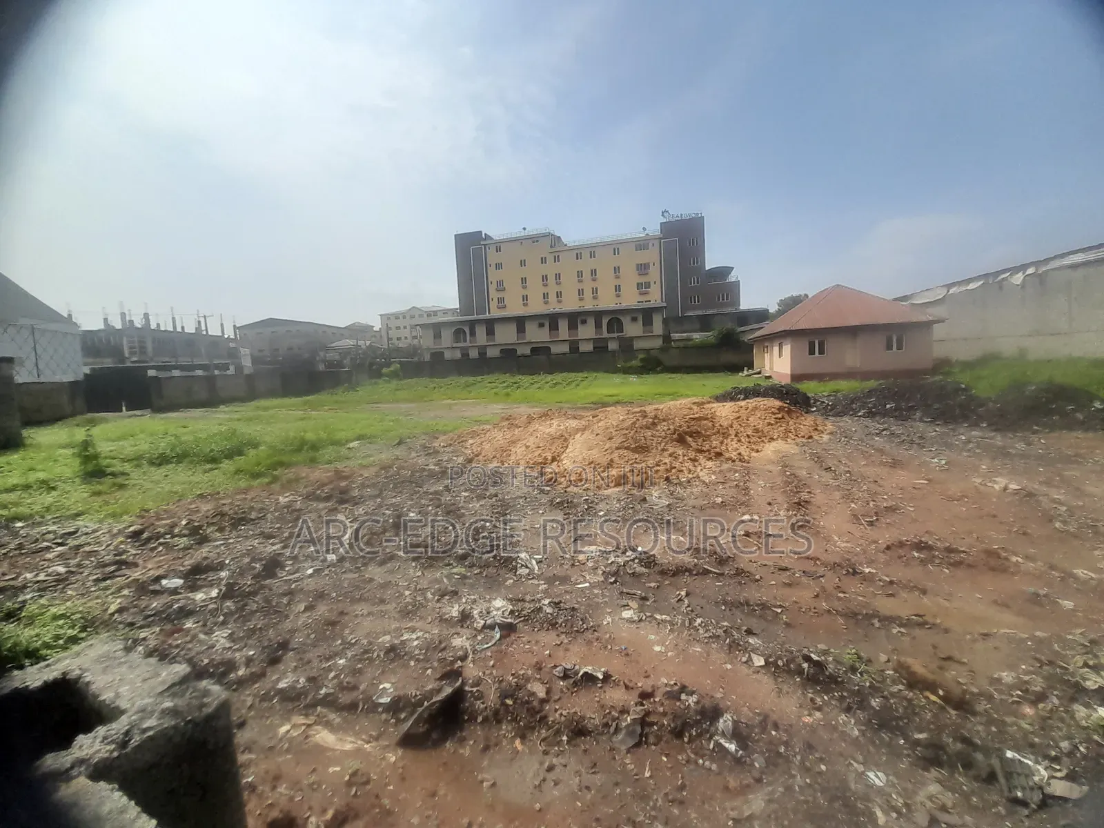 Dry Bareland in the Heart of Ikeja in Agidingbi