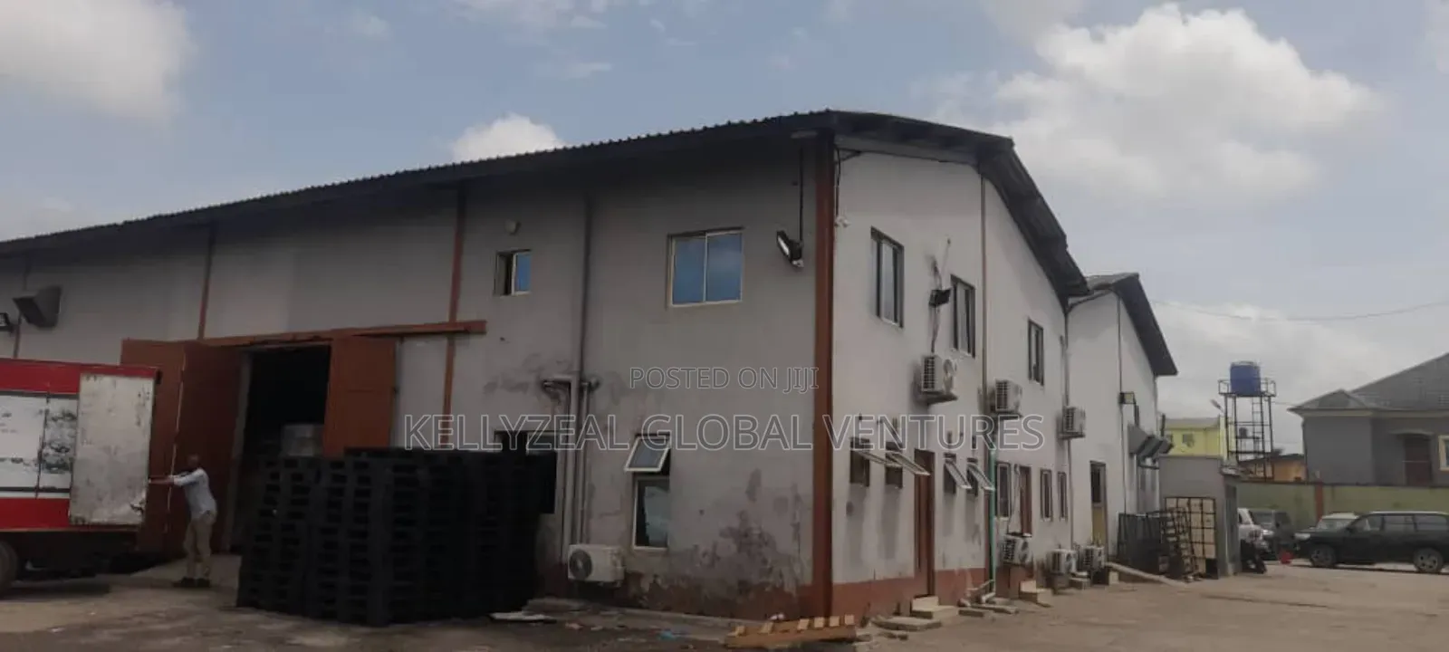 2 Bay Warehouse for Sale Along Along Okota Road in Okota