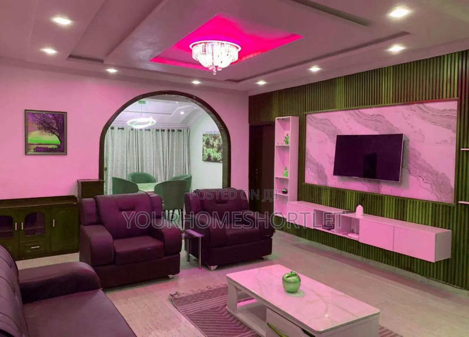3 Bedroom Apartment With Snooker in Ilupeju