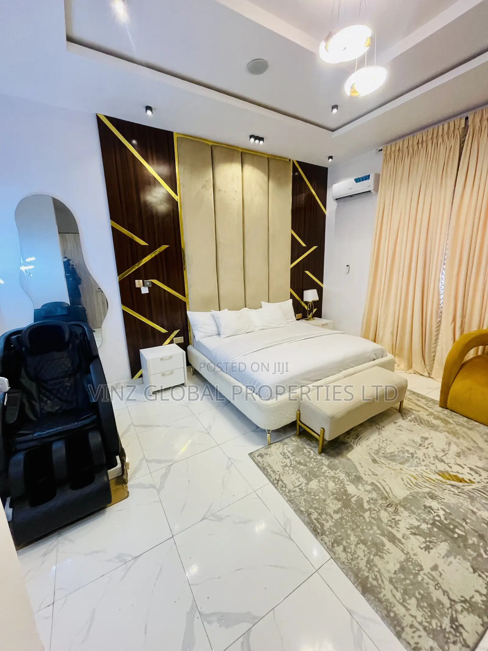 Newly Built 3 Bedroom Duplex With Ps5 Massage Chair in Lekki