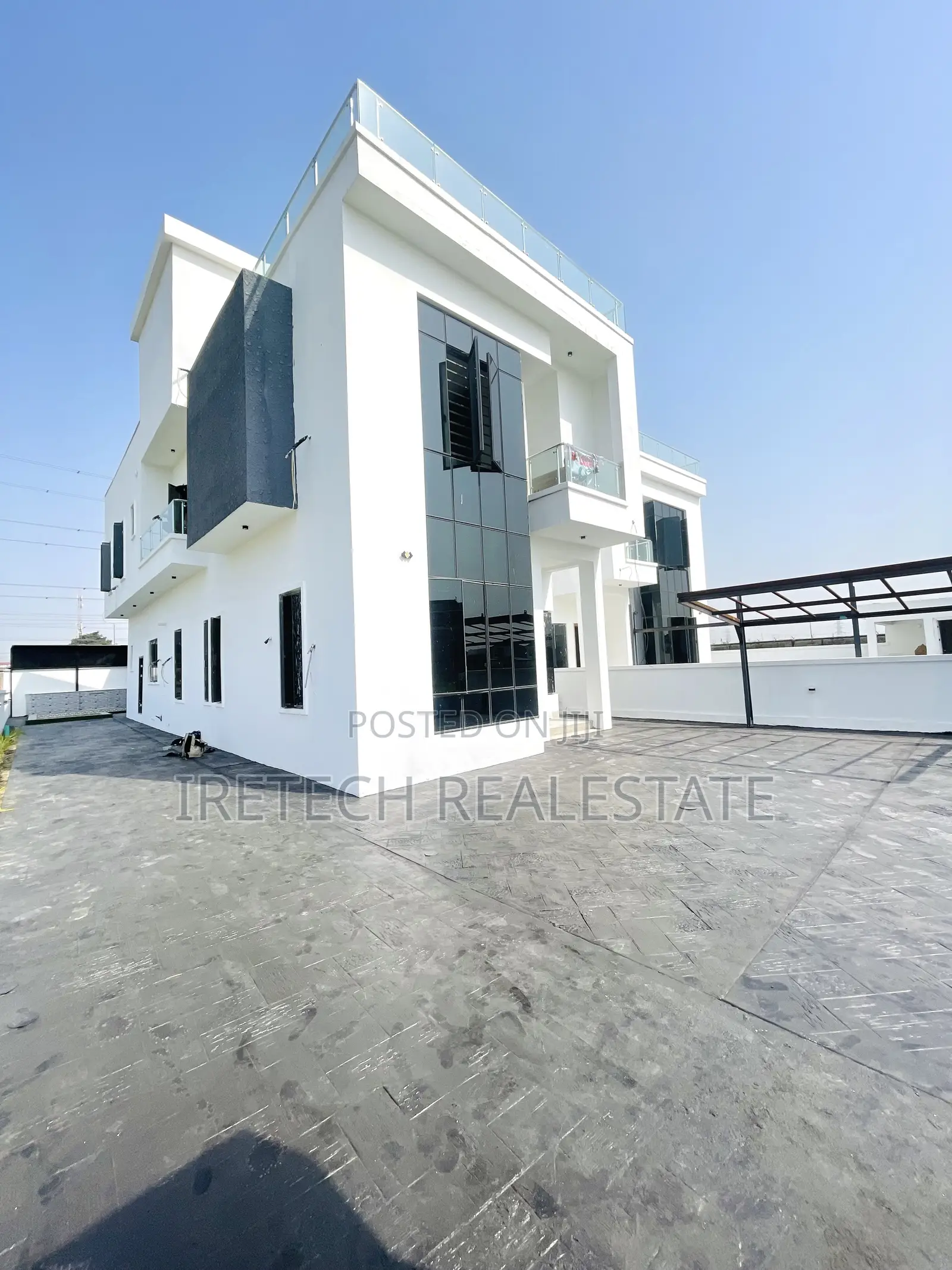 Affordable 5 Bedroom With Cinema, Pool, Open Top Terrace in Lekki
