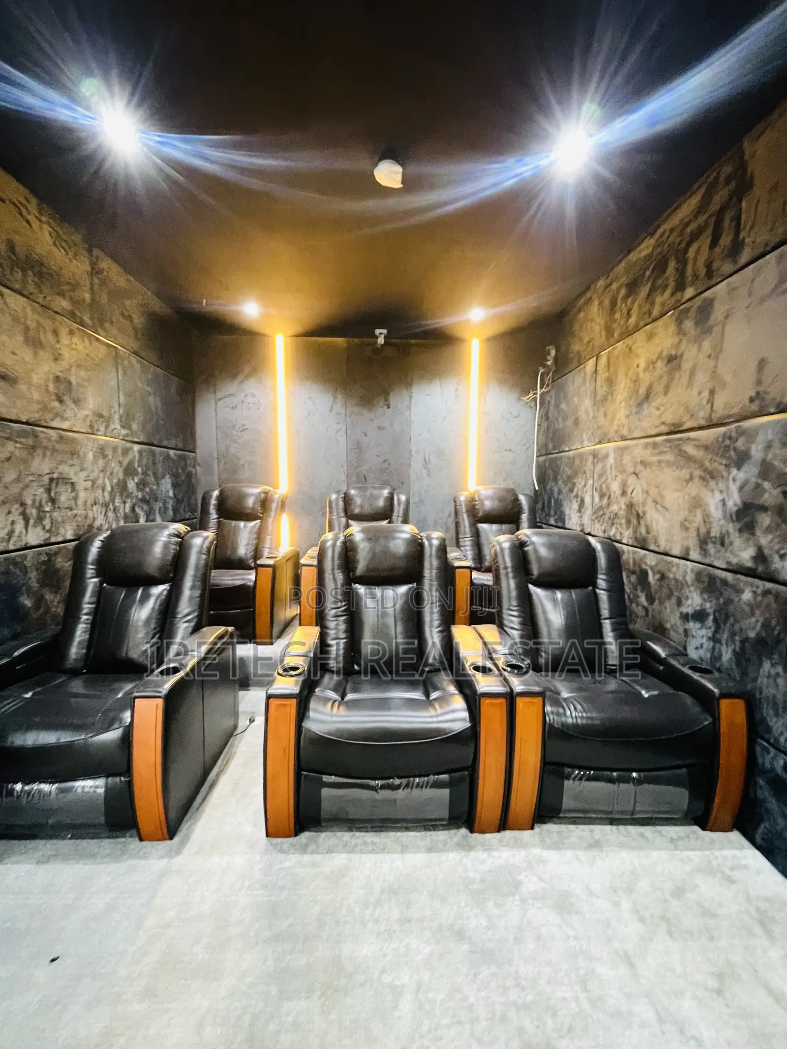 Automated 5 Bedroom With Cinema, Pool And Open Top Terrace in Ajah