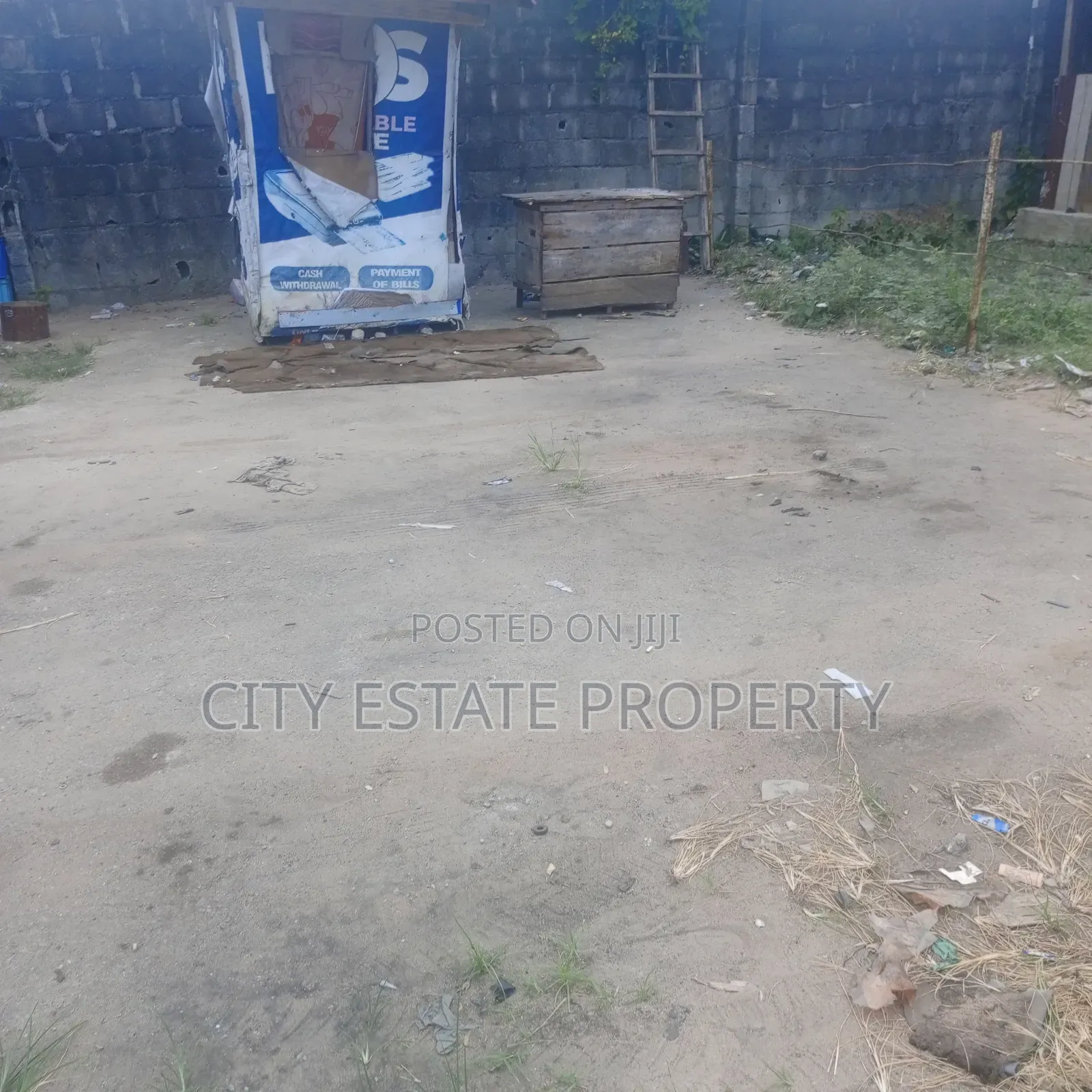 One Plot of Land Fenced Round for Commercial Usage for Lease in Port-Harcourt
