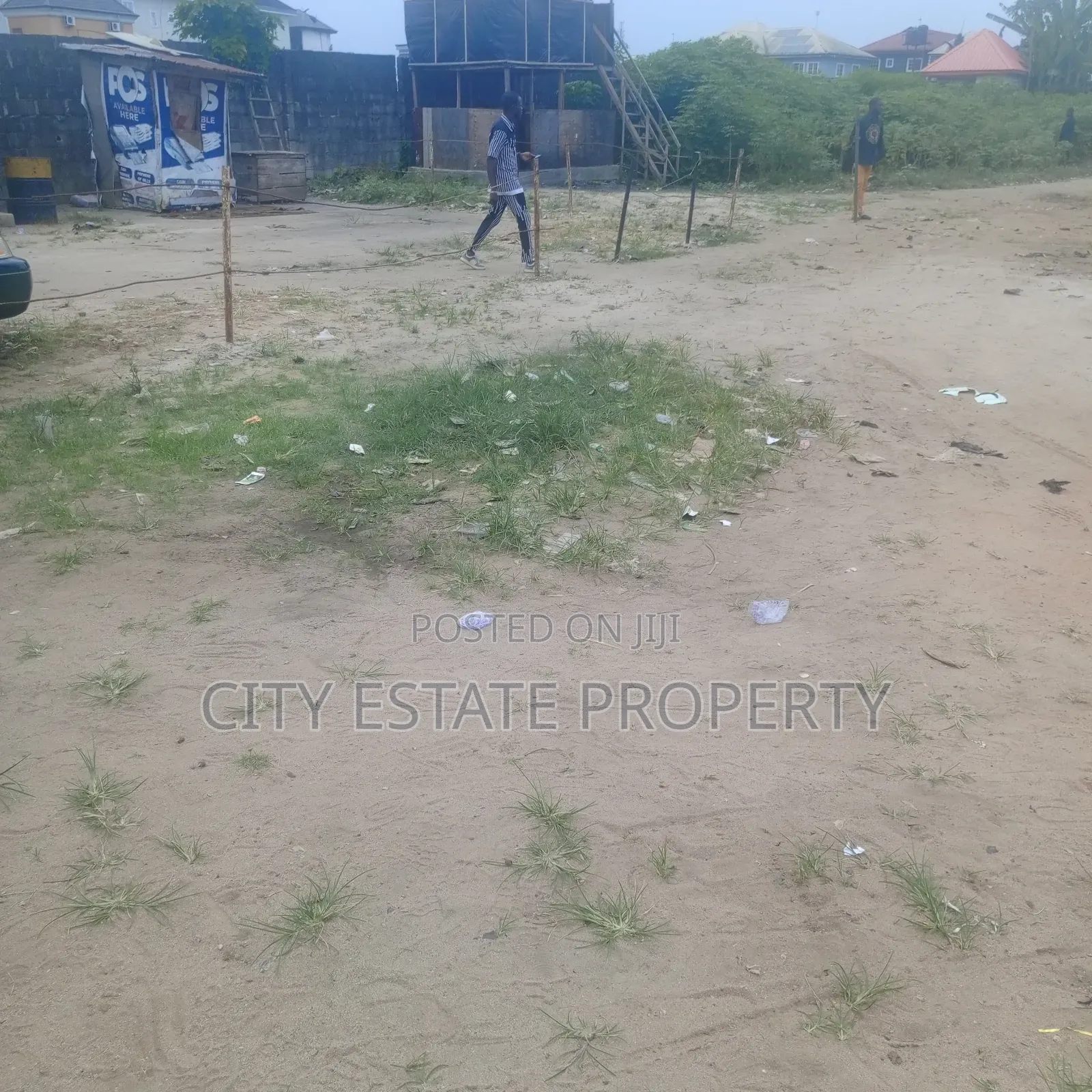 One Plot of Land Fenced Round for Commercial Usage for Lease in Port-Harcourt