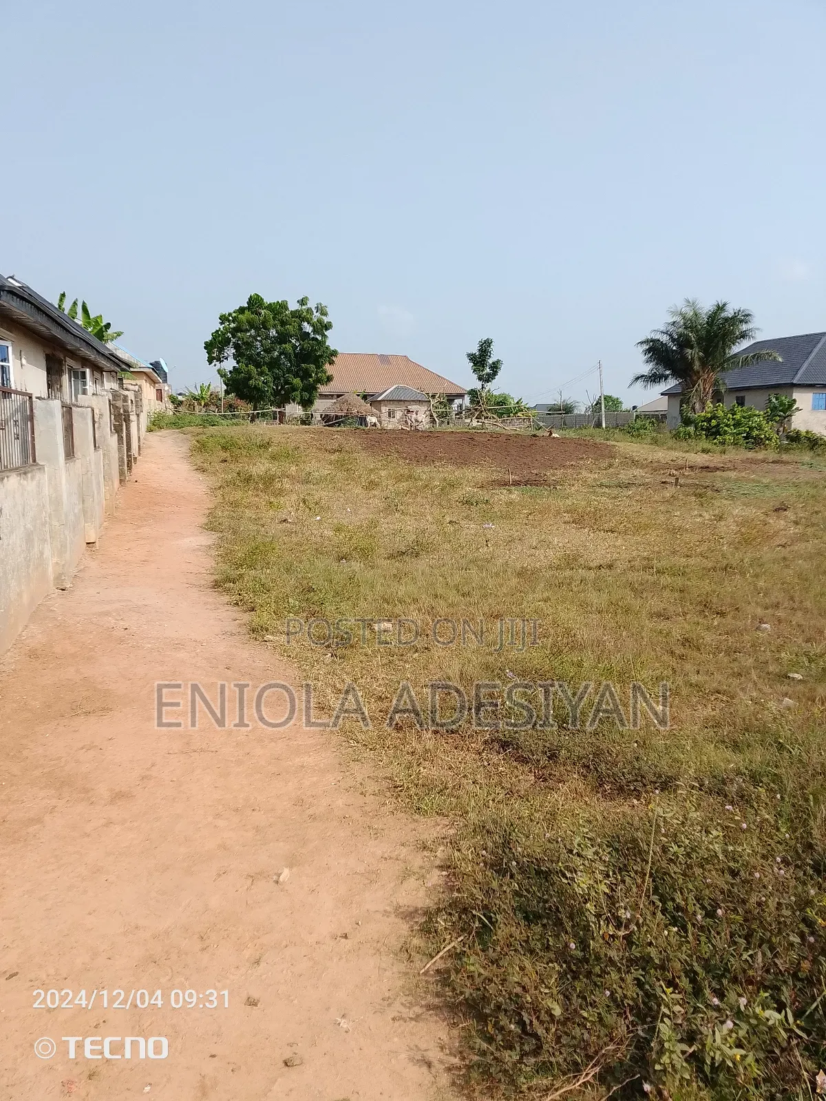Half a Plot for Sell in Ikd Igbogbo,120/30 Government Approv in Igbogbo