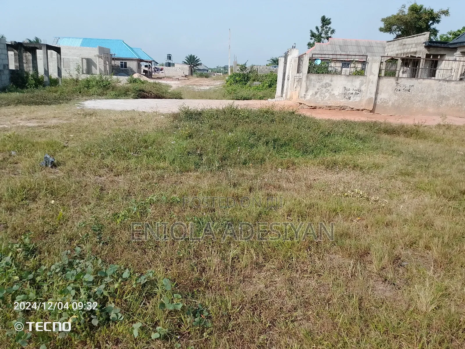 Half a Plot for Sell in Ikd Igbogbo,120/30 Government Approv in Igbogbo