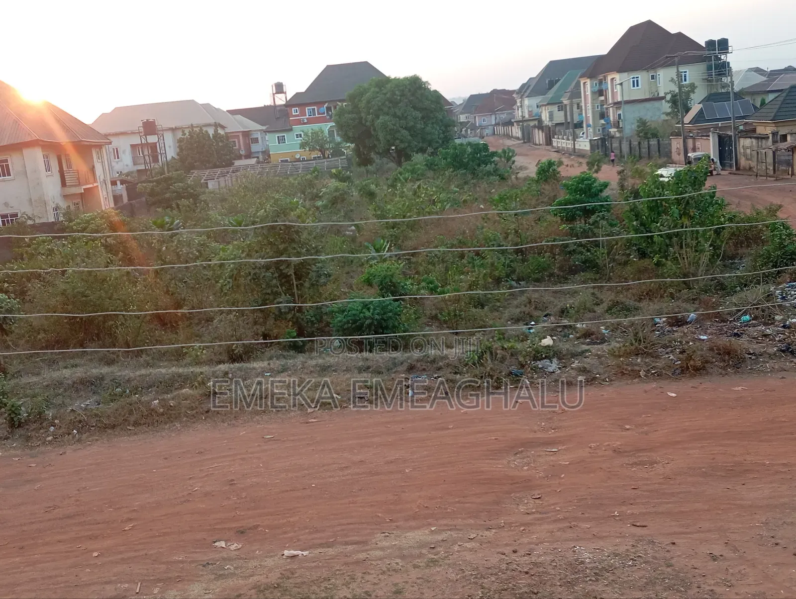Table Land on Corner Piece in Enugu
