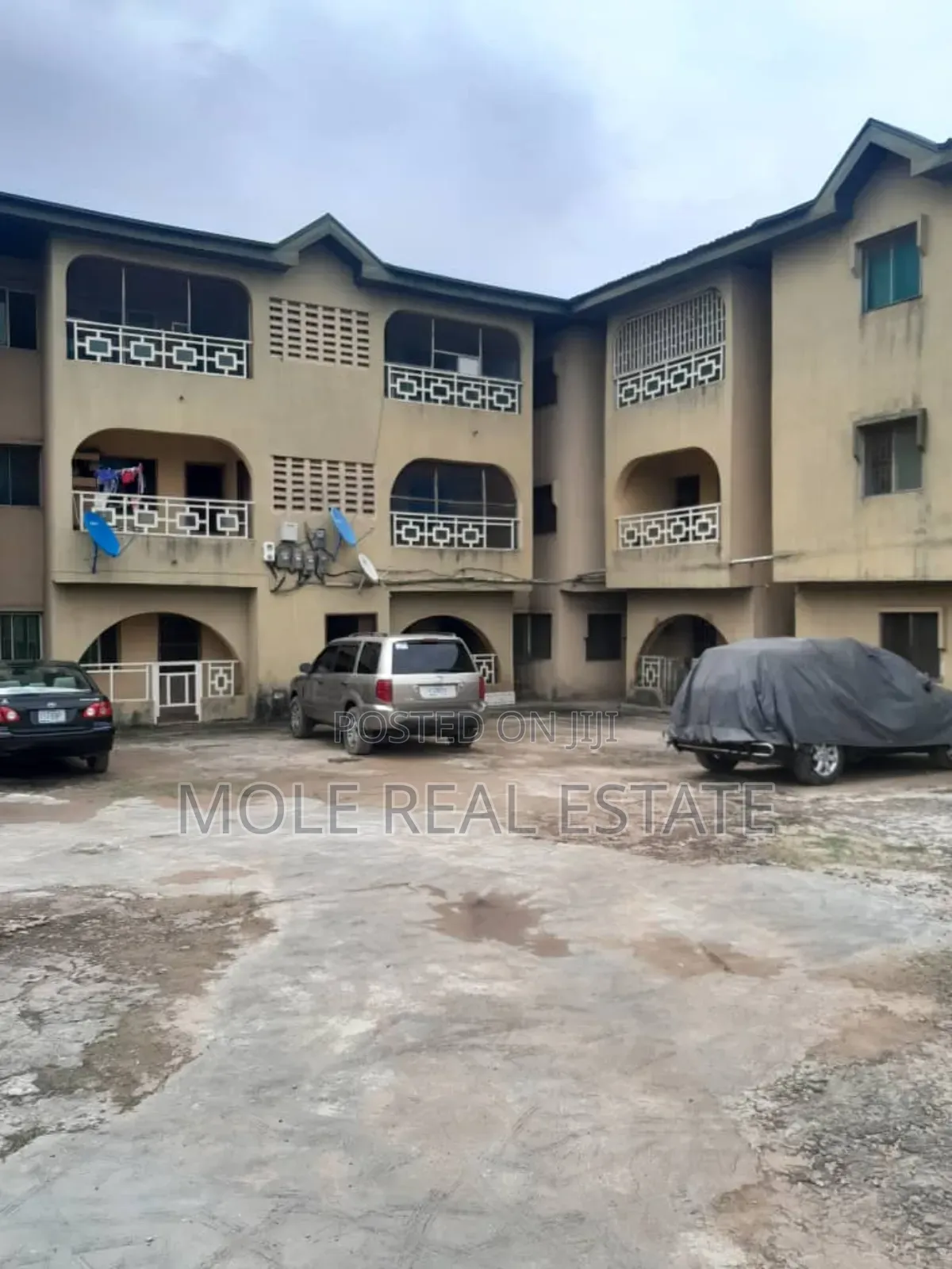 Block of MINI FLATS at Oke Afa Solid in Ajao Estate