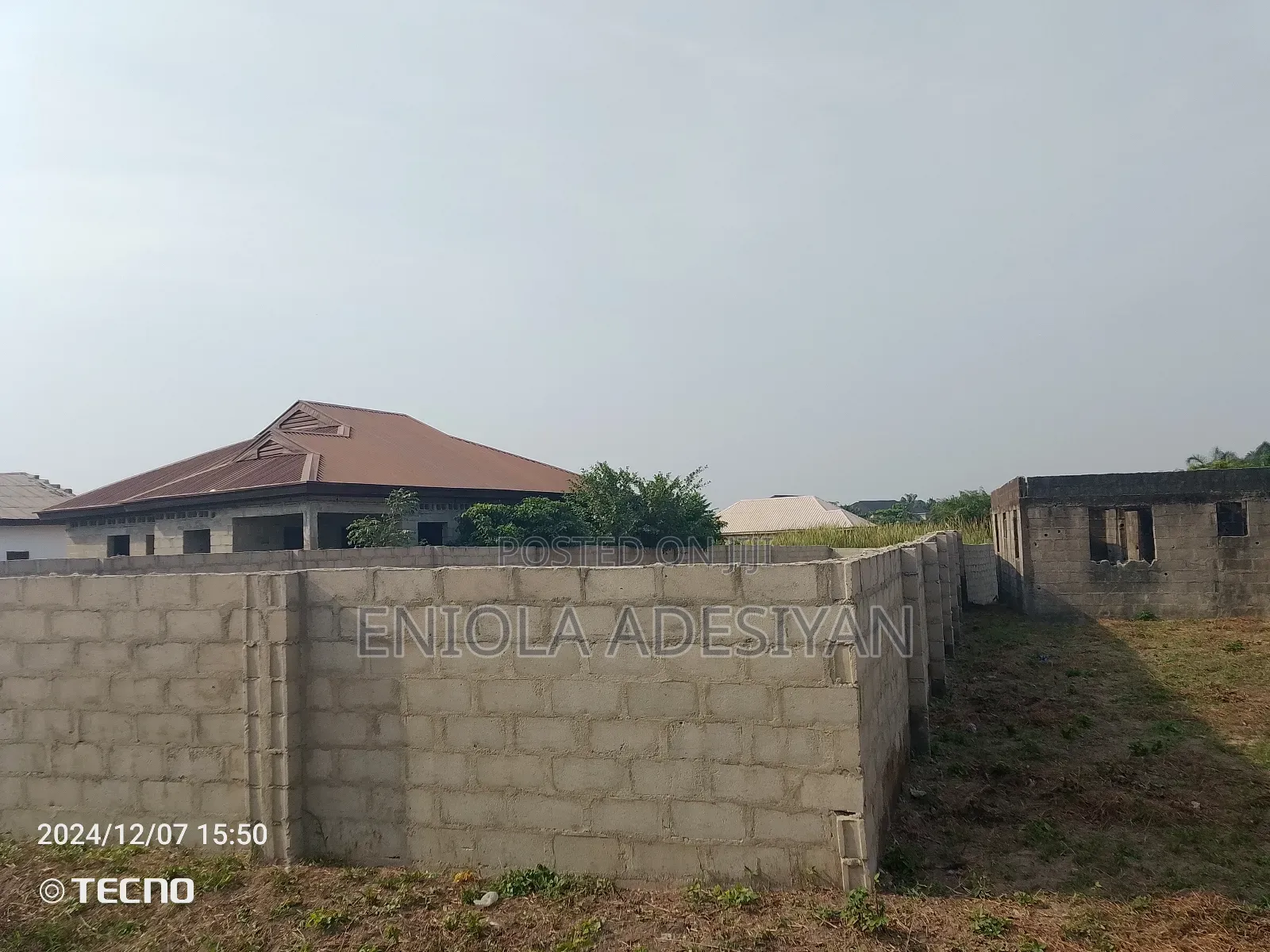 Full Plot For Sale At Ikorodu 60/120 Receipt, Survey Plan in Igbogbo