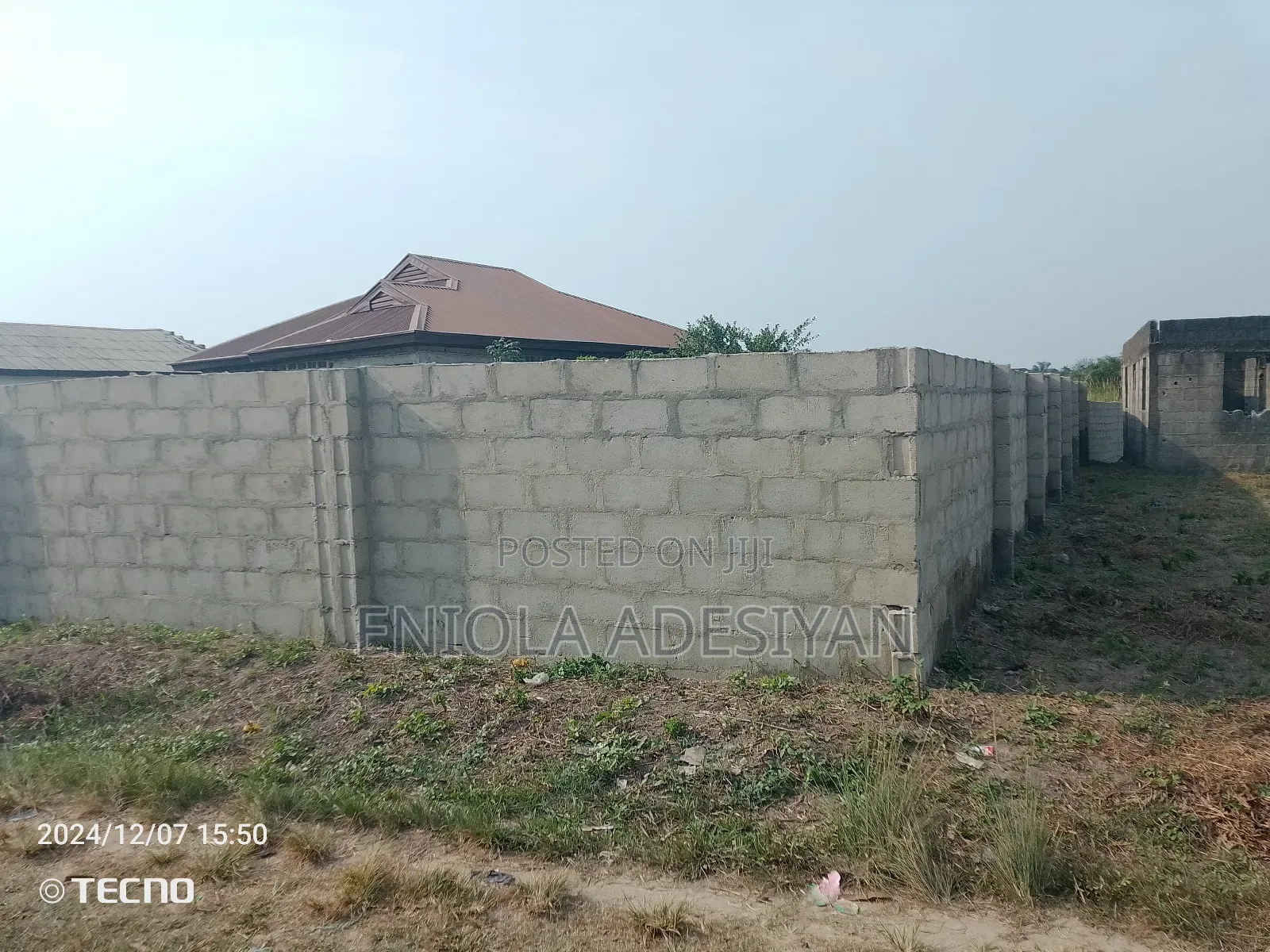 Full Plot For Sale At Ikorodu 60/120 Receipt, Survey Plan in Igbogbo