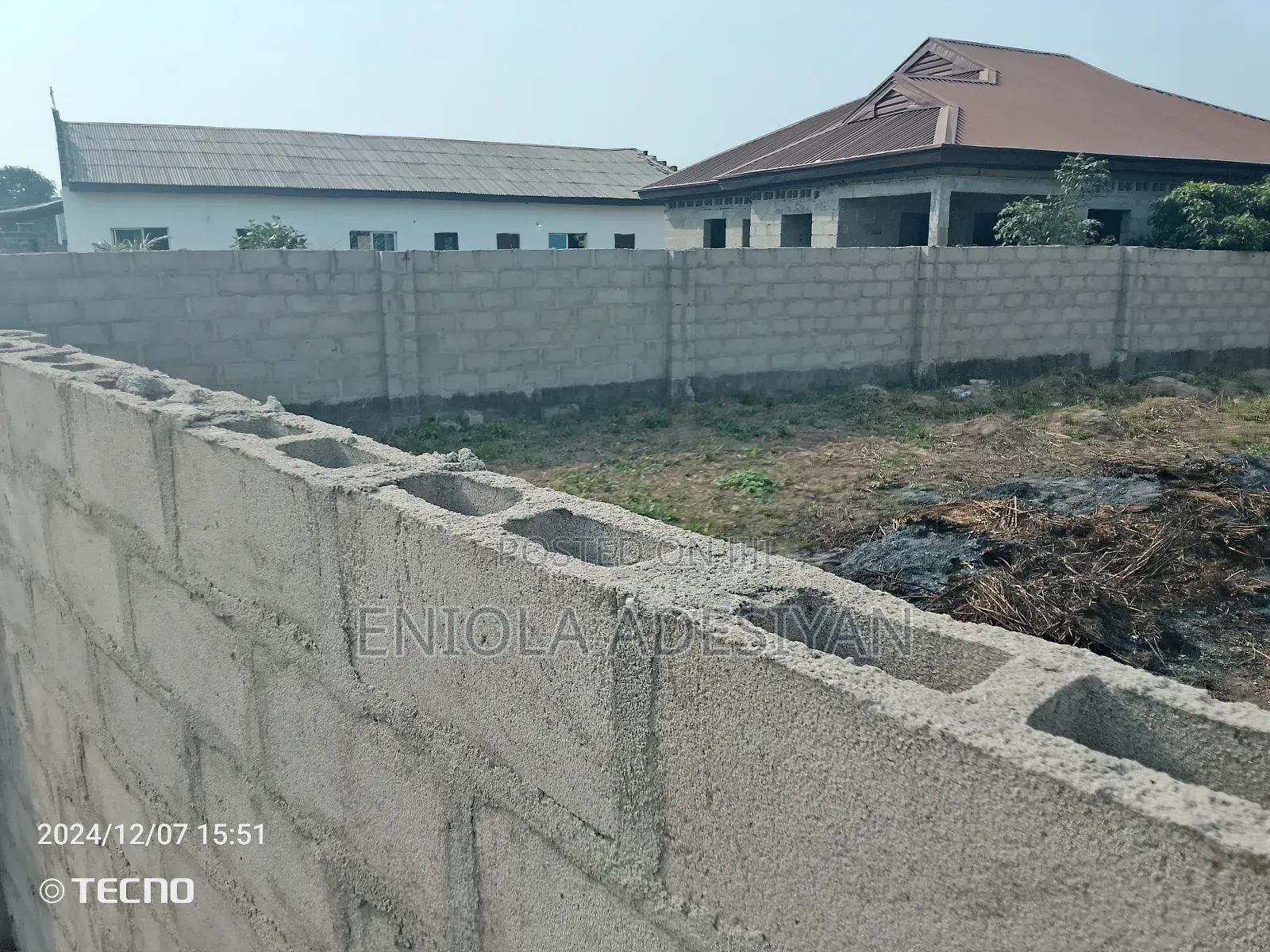 Full Plot For Sale At Ikorodu 60/120 Receipt, Survey Plan in Igbogbo