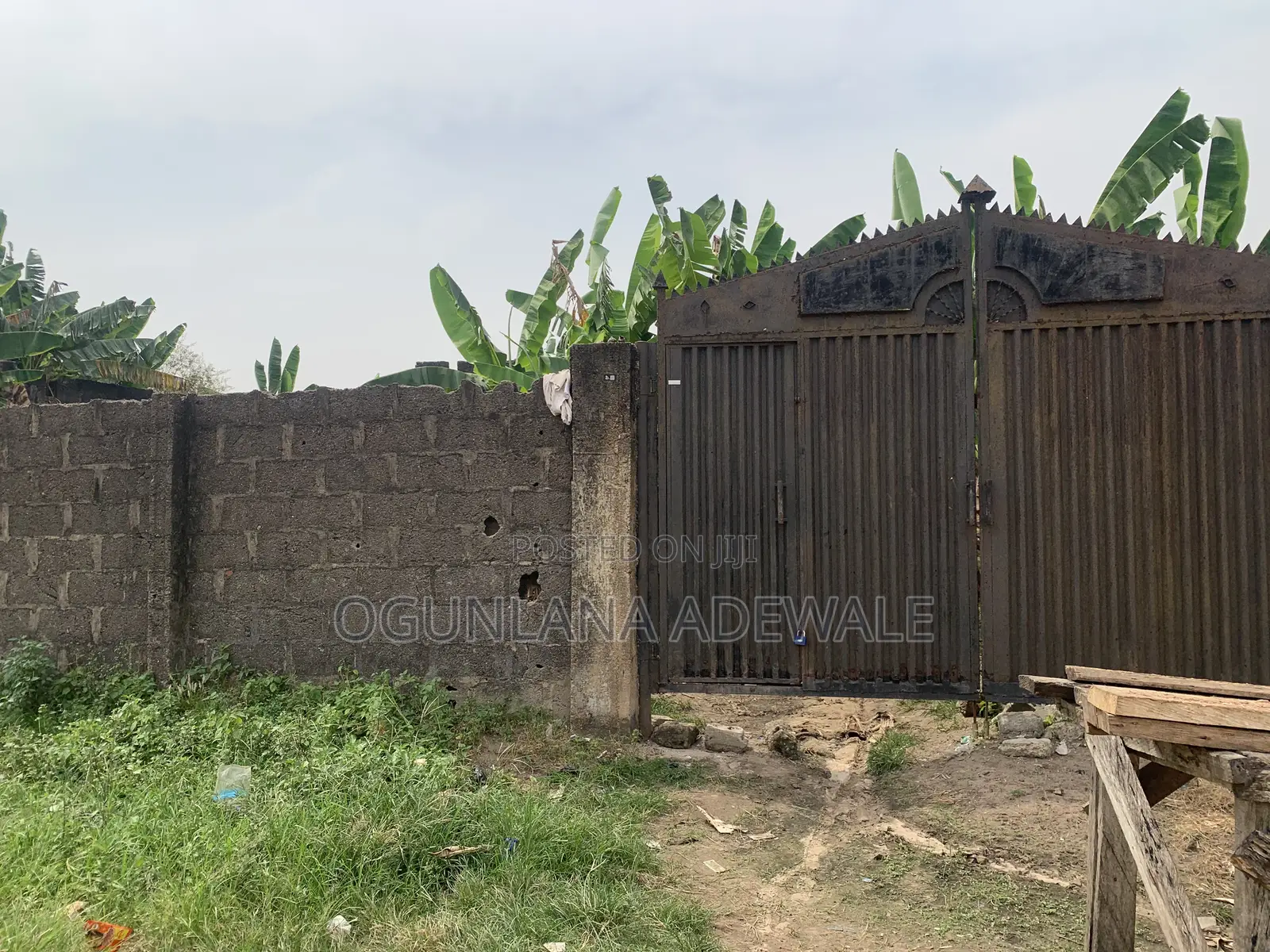 Dry Half Plot Fence and Gated in Ikotun/Igando