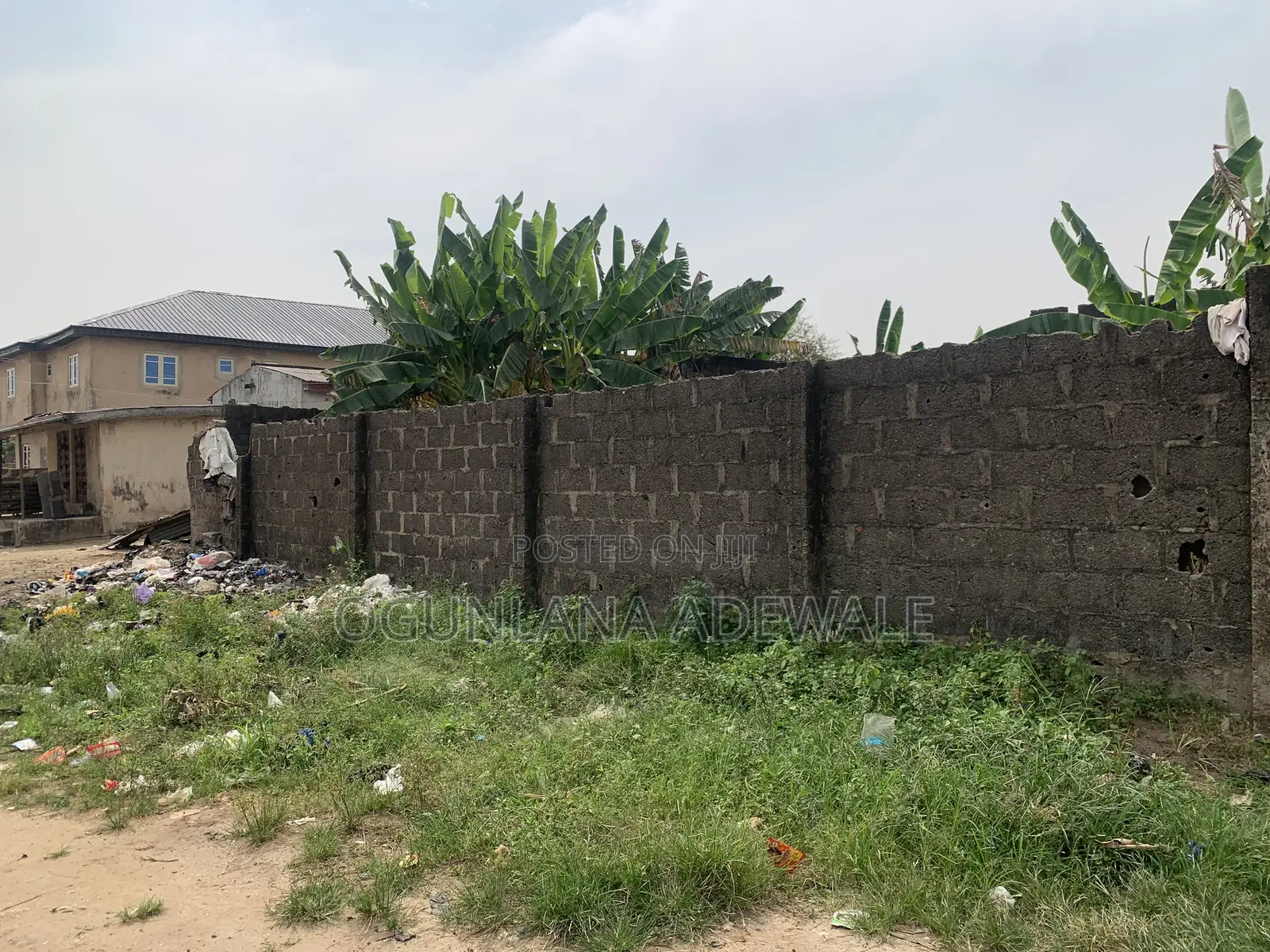 Dry Half Plot Fence and Gated in Ikotun/Igando