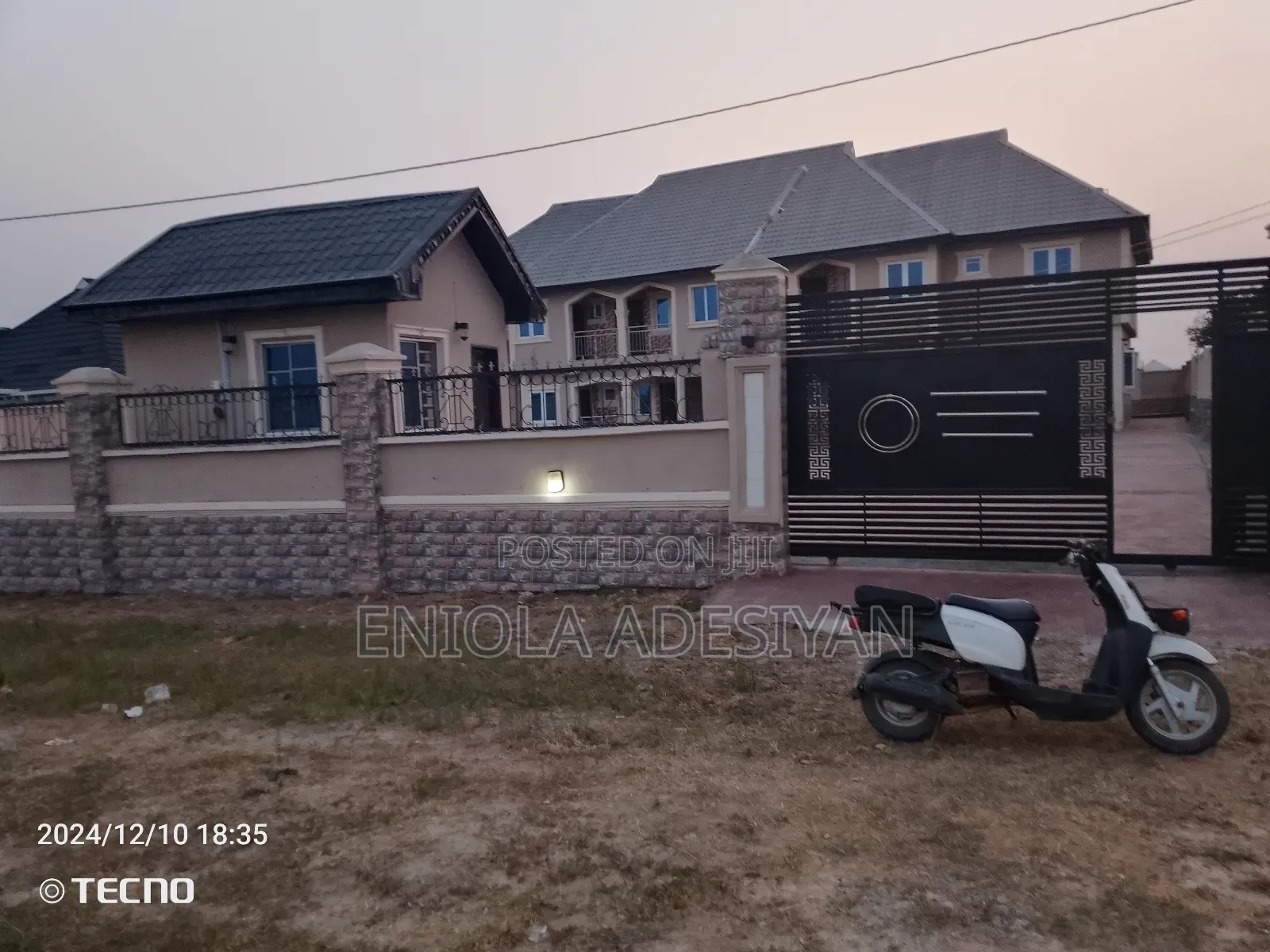 Furnished 3bdrm Block of Flats in Ajebo Estate, Igbogbo for rent in Igbogbo