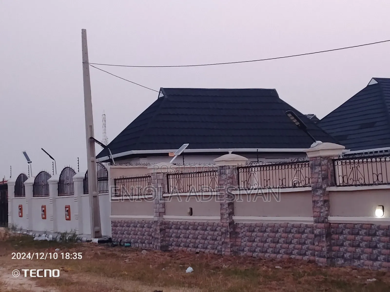 Furnished 3bdrm Block of Flats in Ajebo Estate, Igbogbo for rent in Igbogbo