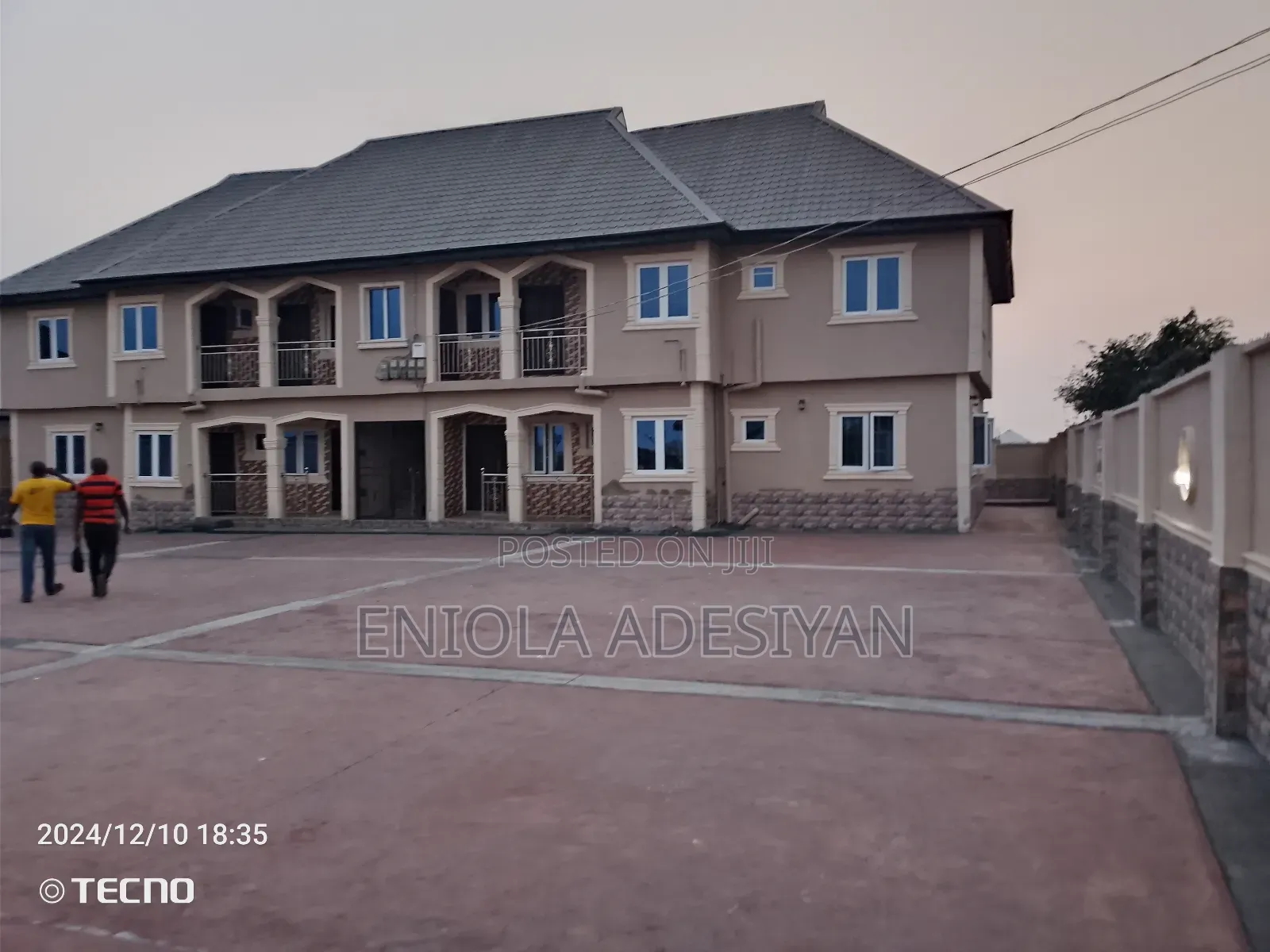 Furnished 3bdrm Block of Flats in Ajebo Estate, Igbogbo for rent in Igbogbo