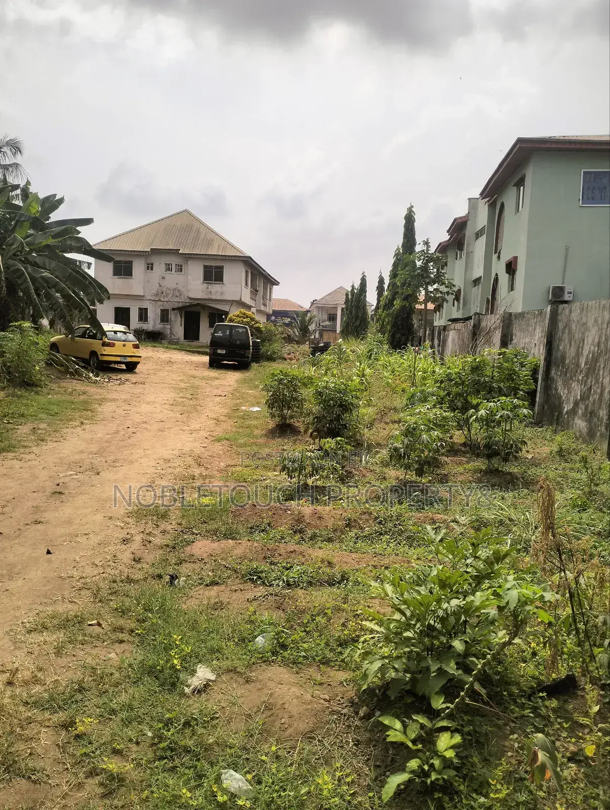 2plots With Structure Along the Major Rd at Idimu Orisunbare in Iseri Olofin