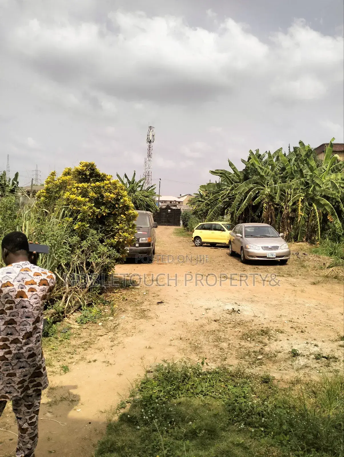 2plots With Structure Along the Major Rd at Idimu Orisunbare in Iseri Olofin