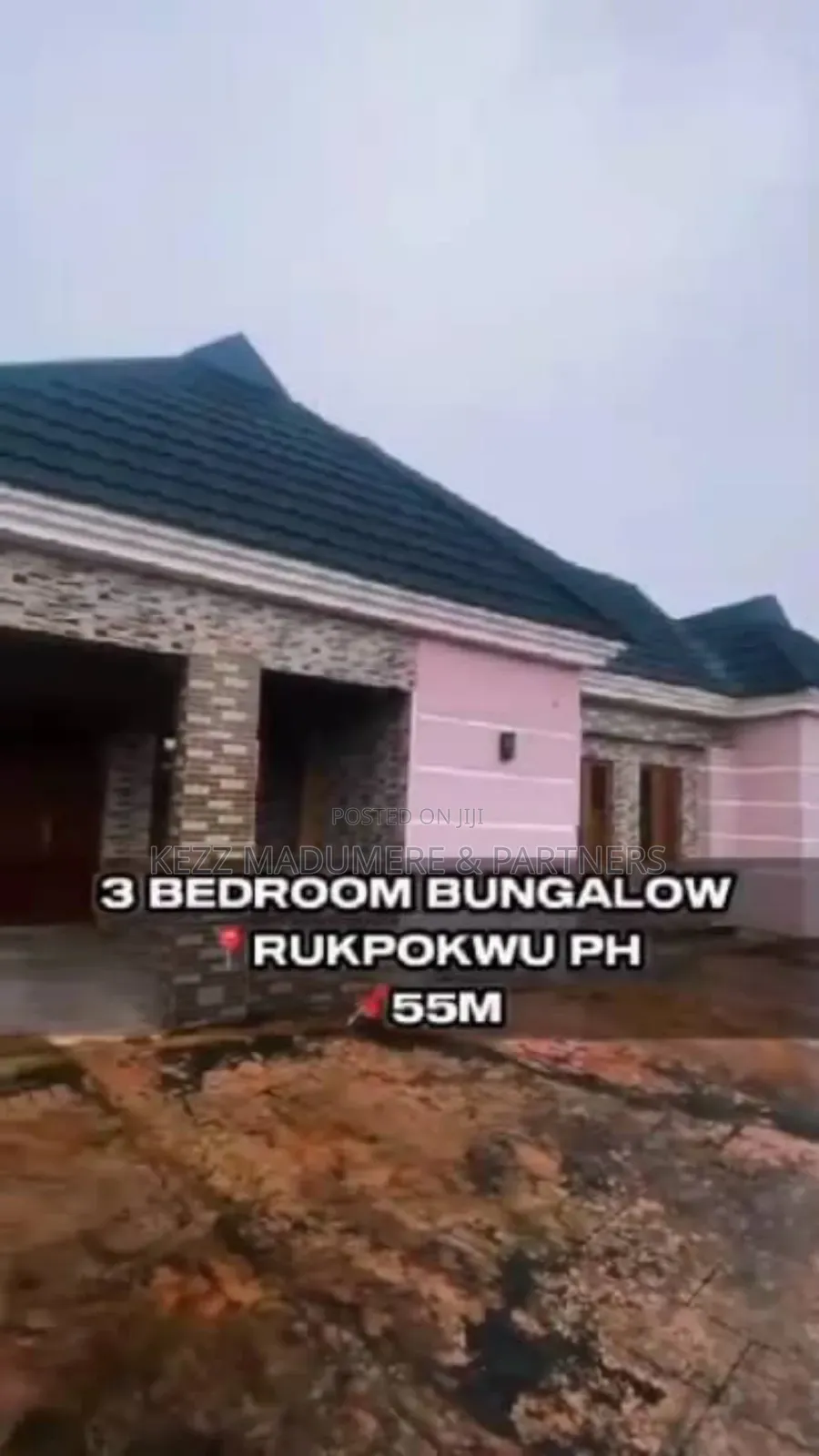 3bdrm Bungalow in Rukpokwu , Port for sale in Port-Harcourt