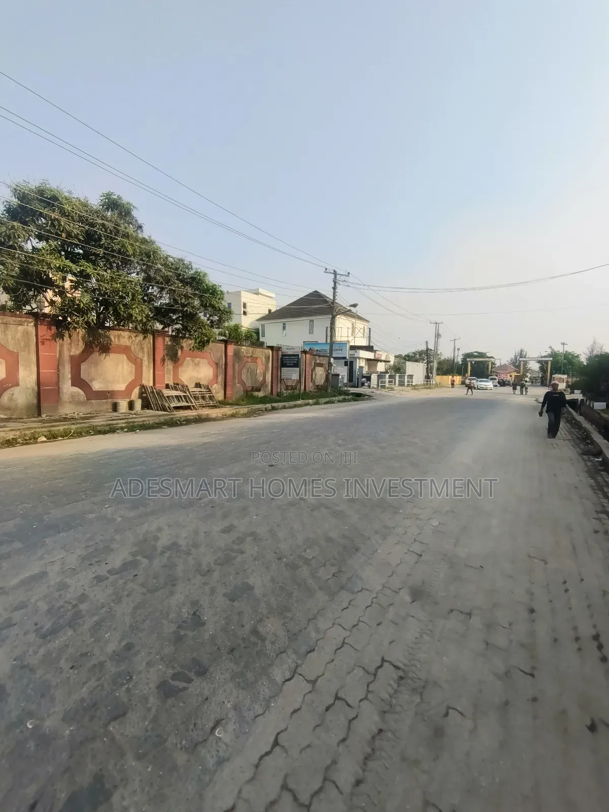 1485sqm of Conner Piece Land With Fencing at Badore Ajah in Badore
