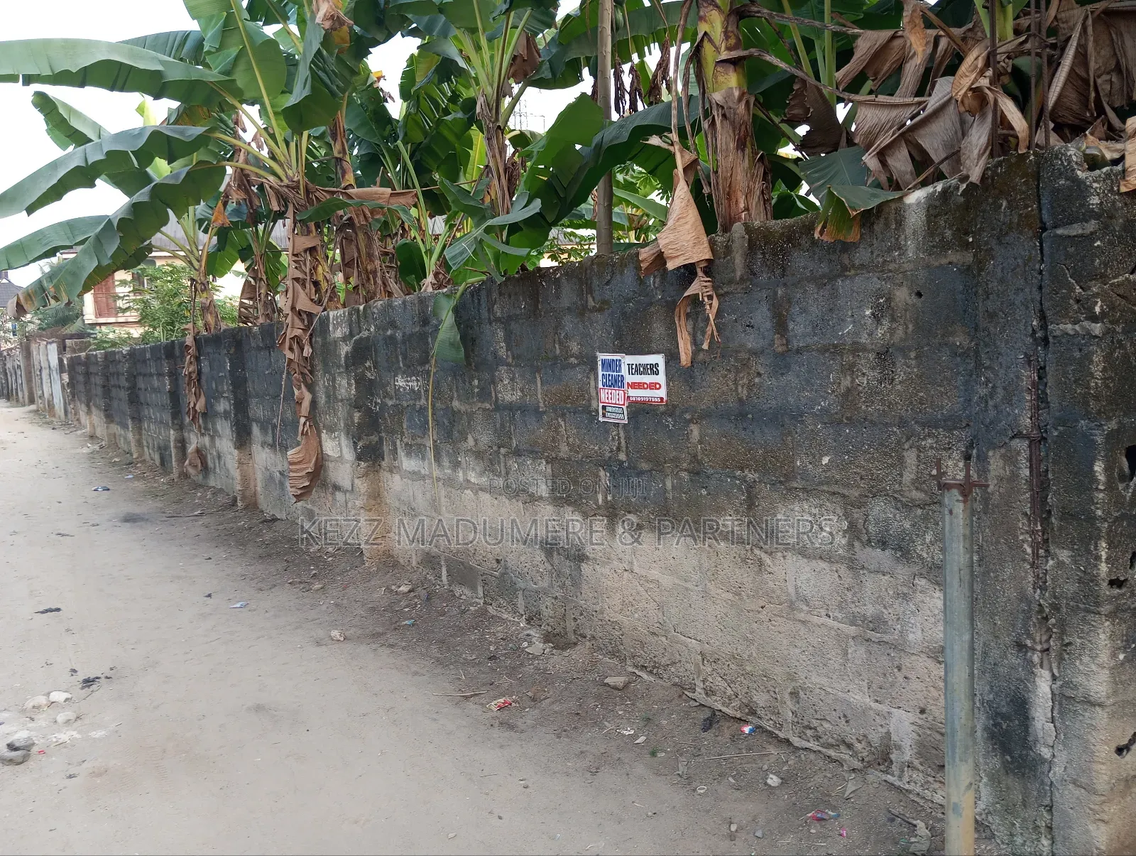 For Sale: Fenced 2 Plots at Mandela Estate, Off Sars Rd, Ph in Port-Harcourt