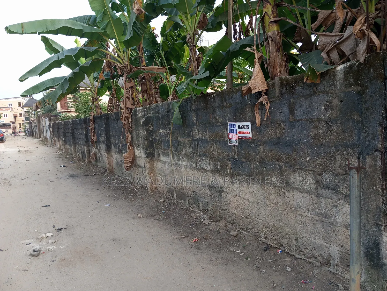 For Sale: Fenced 2 Plots at Mandela Estate, Off Sars Rd, Ph in Port-Harcourt