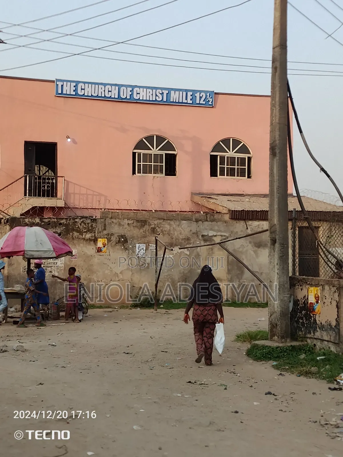 One Plot of Land for Sale in Mile12 BRT Adeniy St in Mile 12