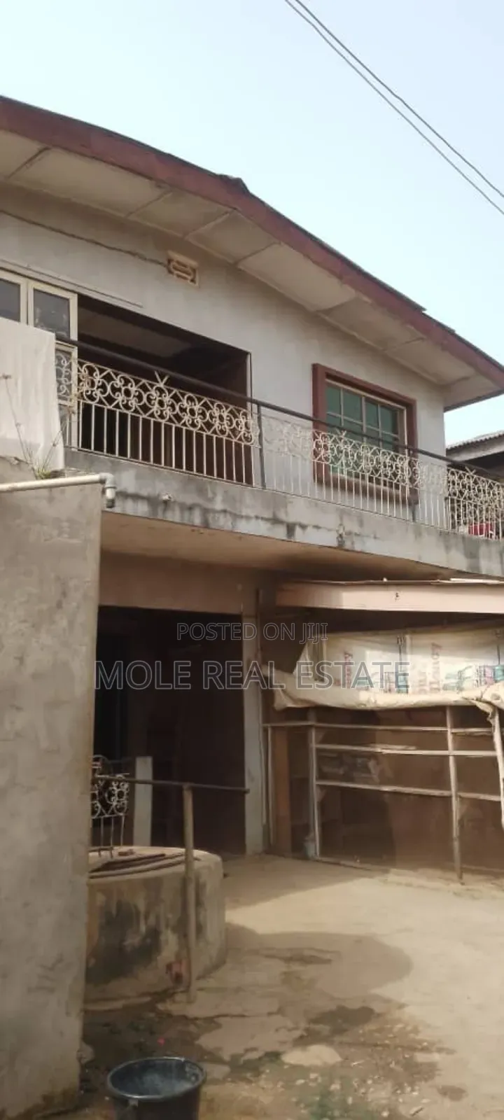 Solid Storey Building by the Road Ifo Ogun State in Ifo
