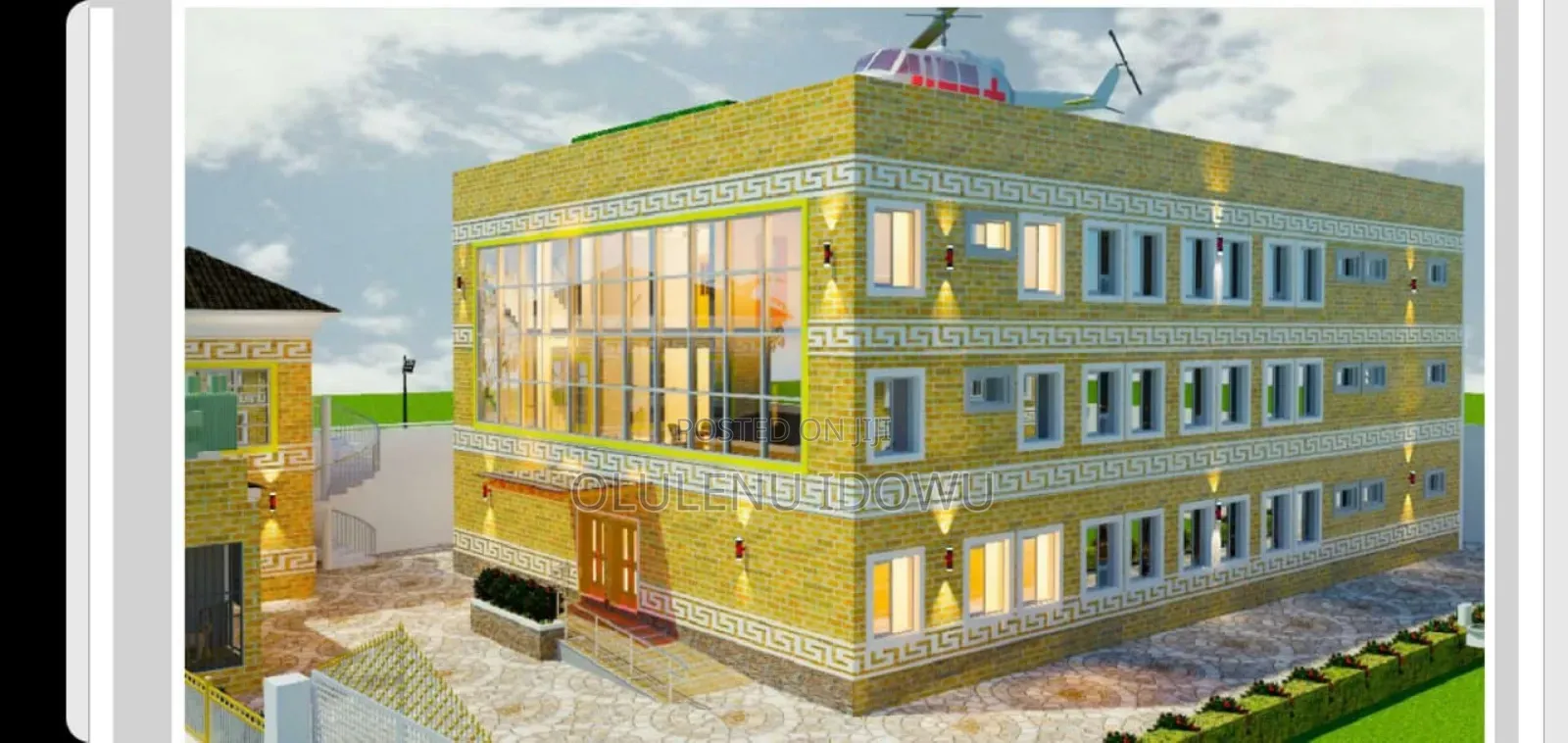 A Uncompleted 32roomshotel Facing Ijebu ITOIKEN Express Road in Alimosho