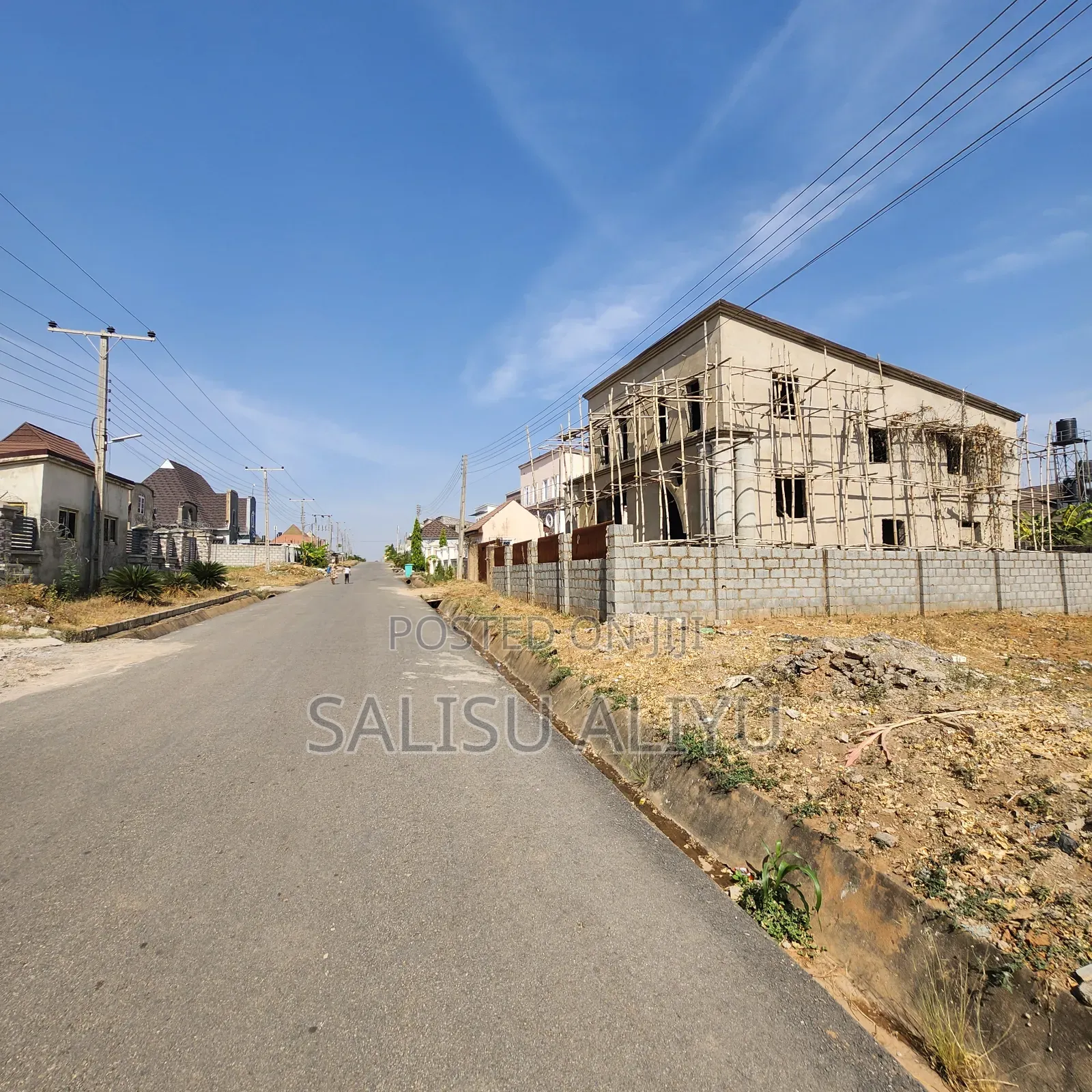 A Well Situated Land on a Tarred Road at Galadimawa Lavista in Galadimawa
