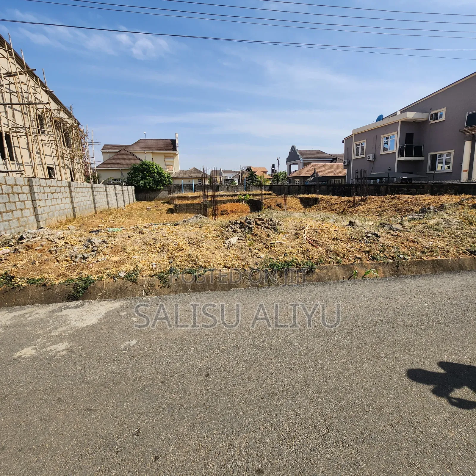 A Well Situated Land on a Tarred Road at Galadimawa Lavista in Galadimawa